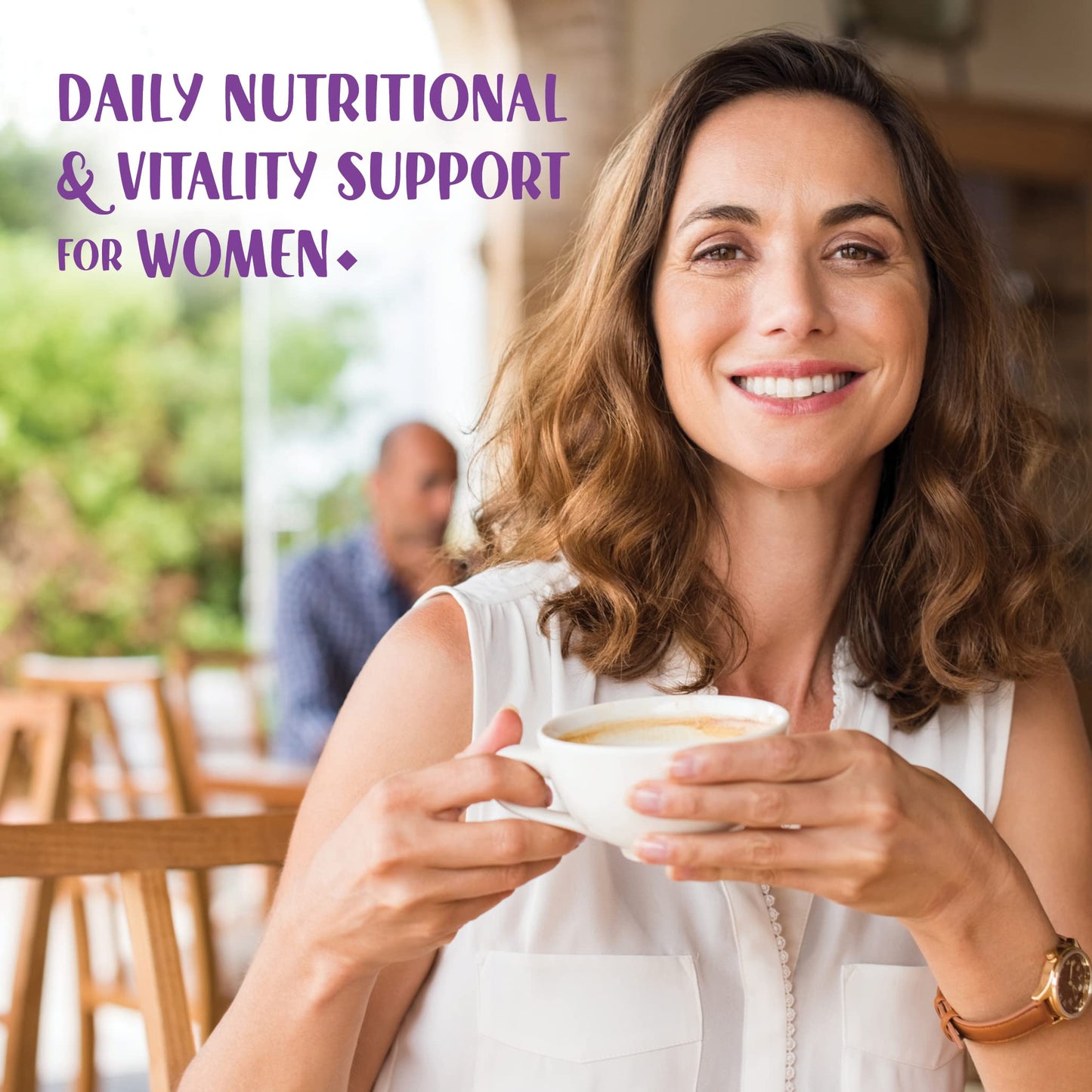 BlueBonnet Ladies’ ONE 40+ Whole Food-Based Multivitamin for Women 40+ Capsule, 30 Capsules