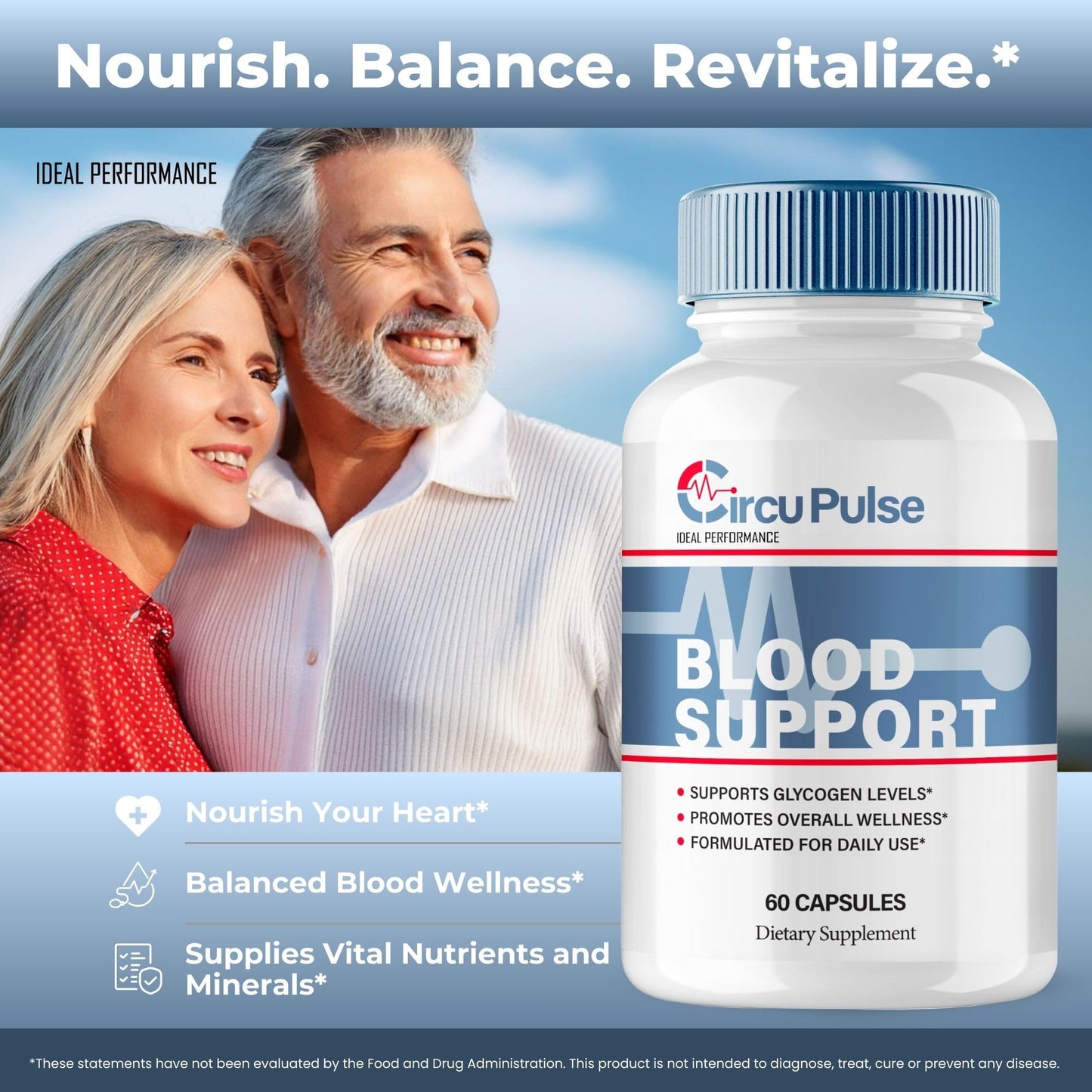 Ideal Performance CircuPulse Blood Support Capsules, 60 Capsules