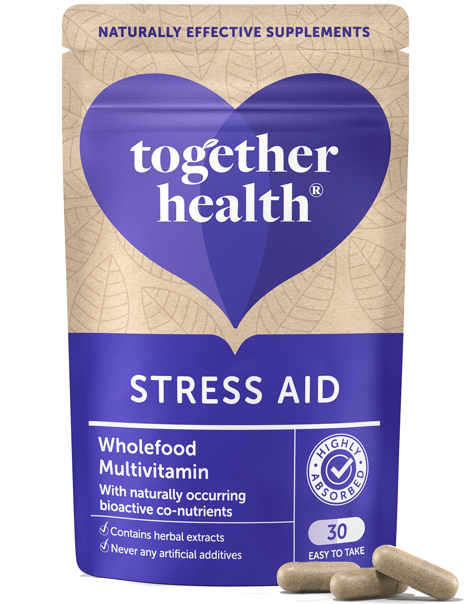 Together Stress Aid Complex Capsule, 30 Capsules