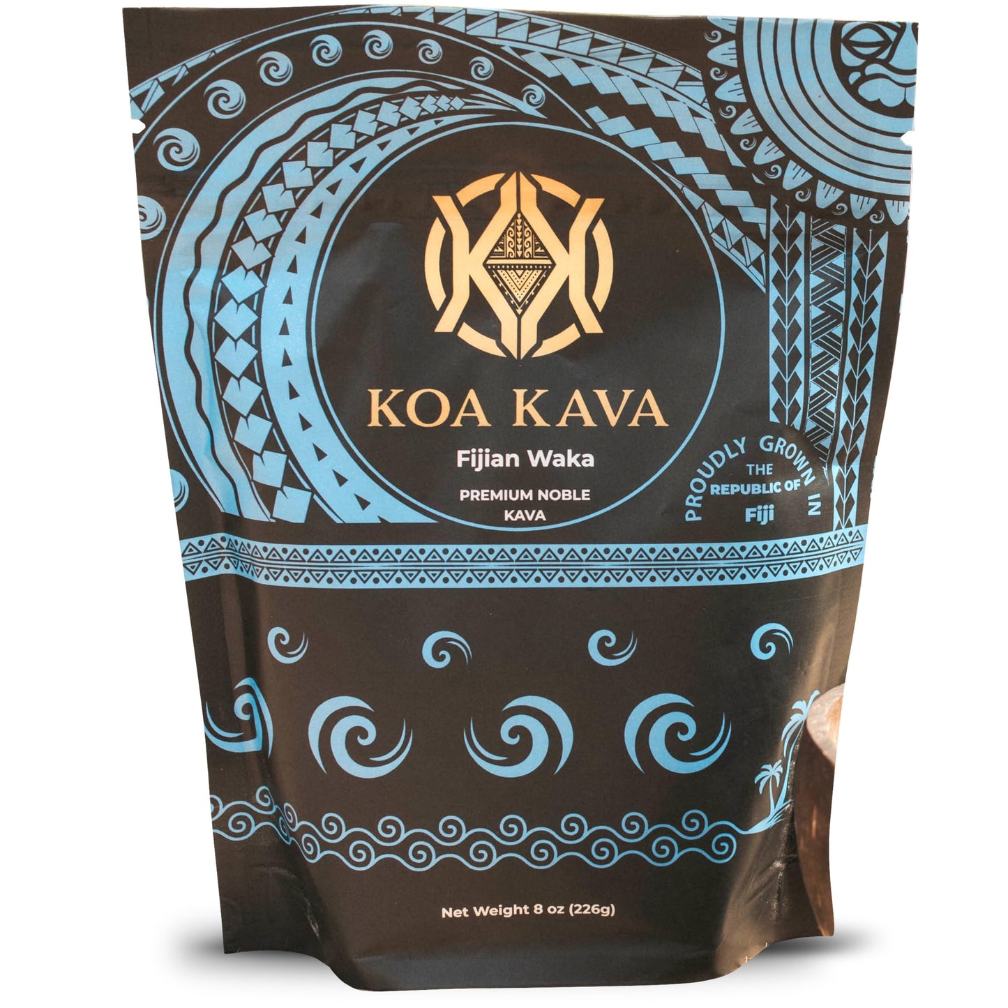 Koa Kava Fiji Premium Noble Waka Tea Powder 8 oz