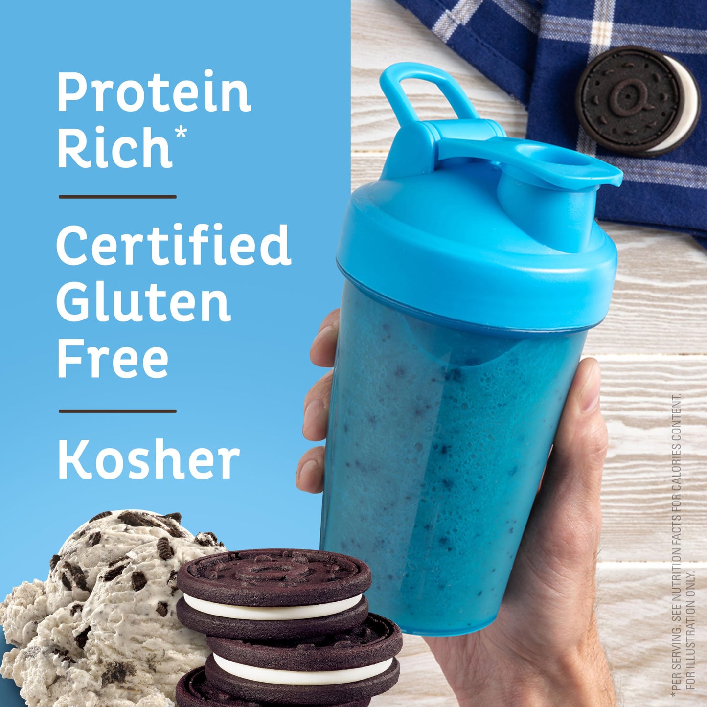 Quest Cookies & Cream Protein Powder, 24 Servings, 1.6 lb