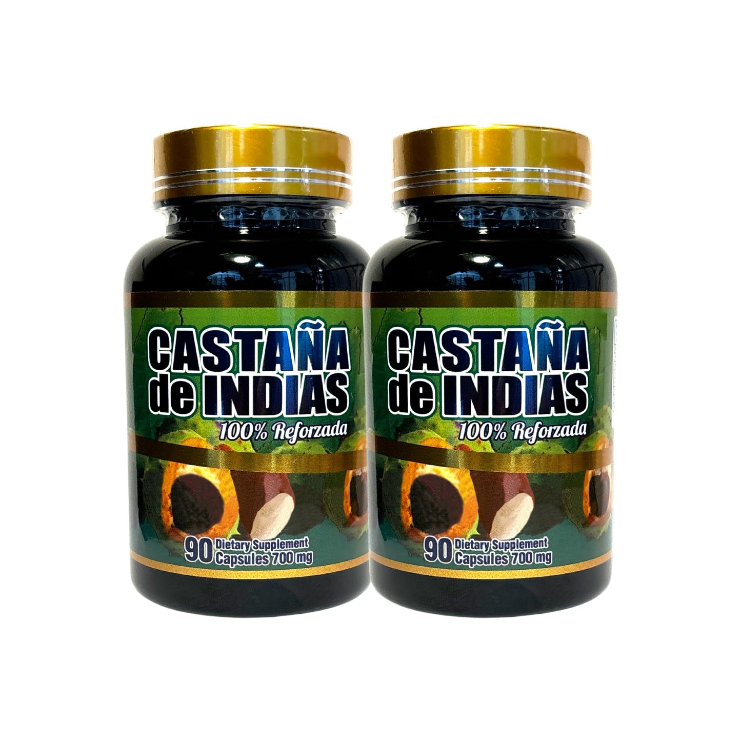 Productos El Colibri Castaña de Indias (Horse Chestnut) 700mg 90 Capsules
