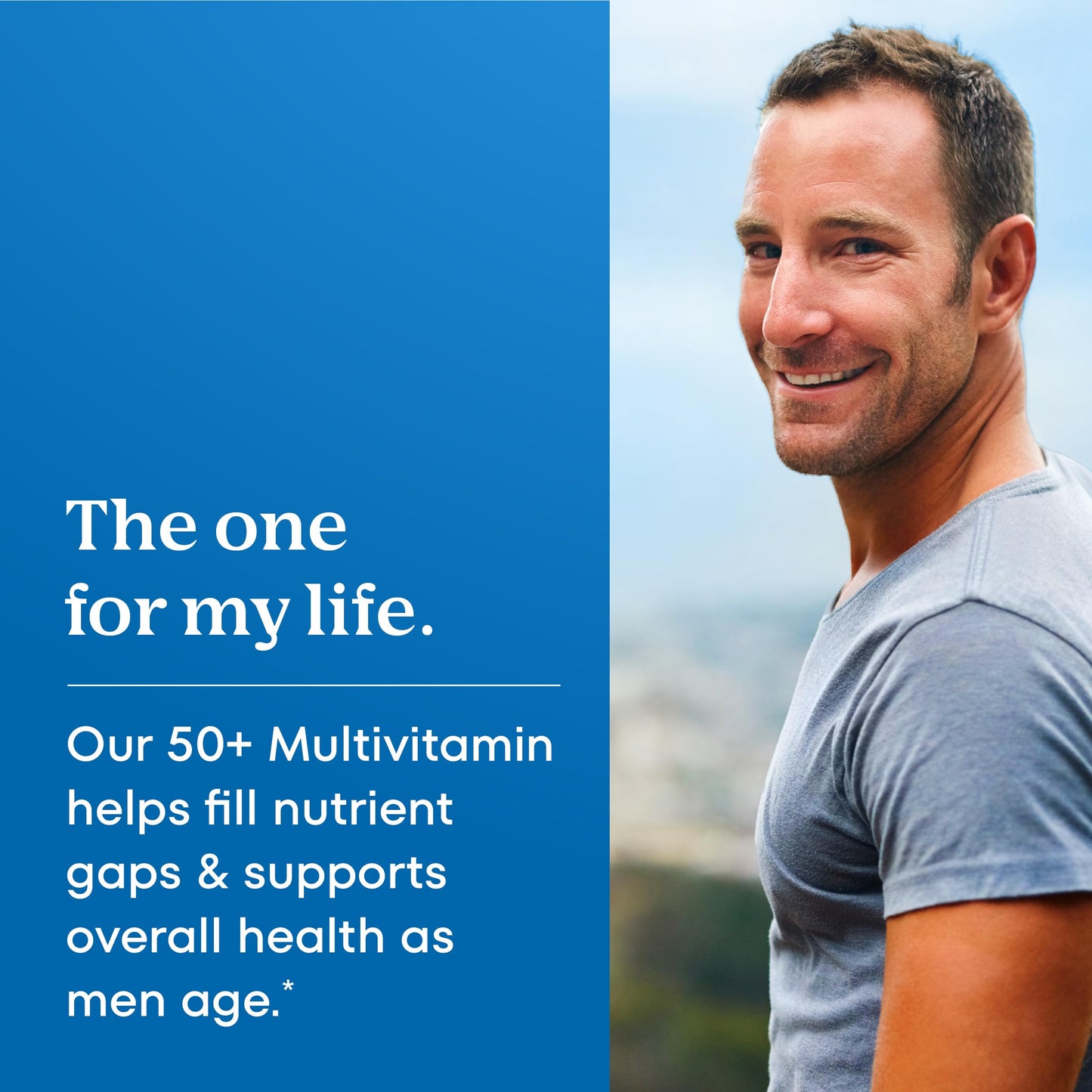 ONE A DAY Men’s 50+ Healthy Advantage Multivitamin Tablet 200 Count