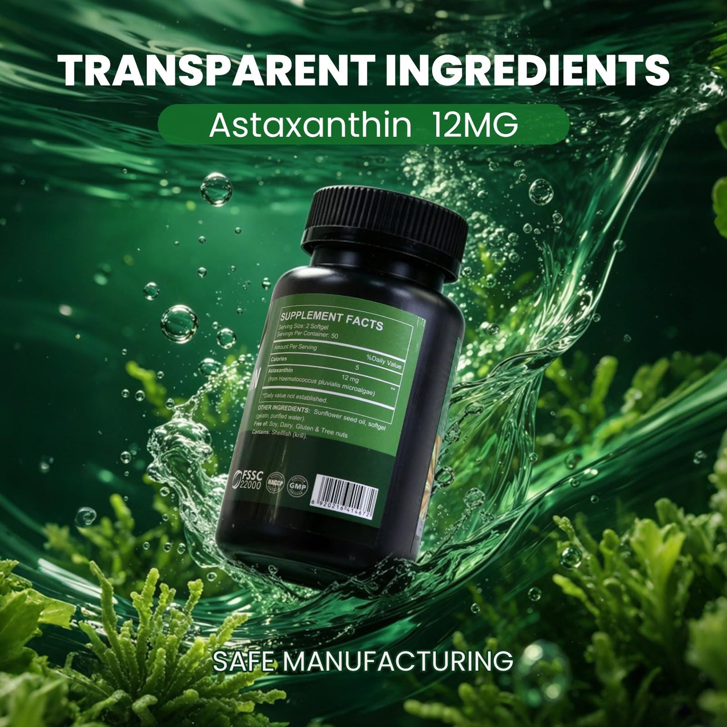 Wins Town Astaxanthin Softgels 100