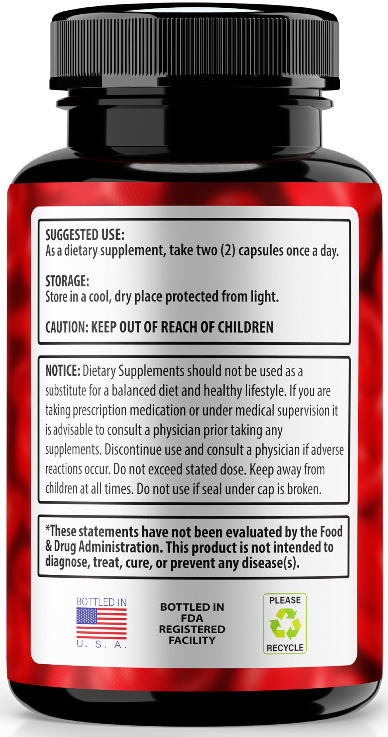 NutraRize Clear Flux Capsules, 300 Capsules