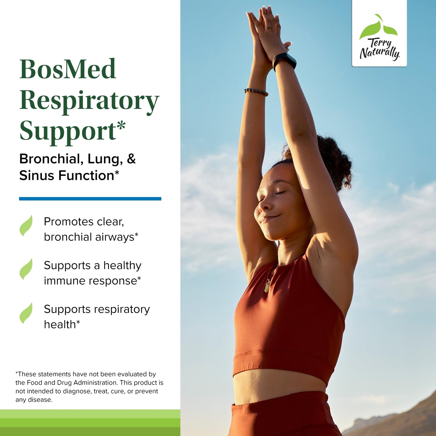 Terry Naturally BosMed Respiratory Support Softgels 60 Count