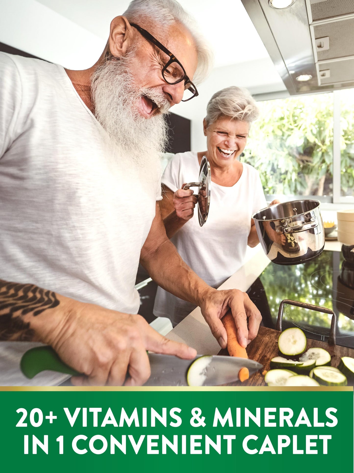 Nature's Truth Multivitamin for Adults 50+ Tablet, 4 Count