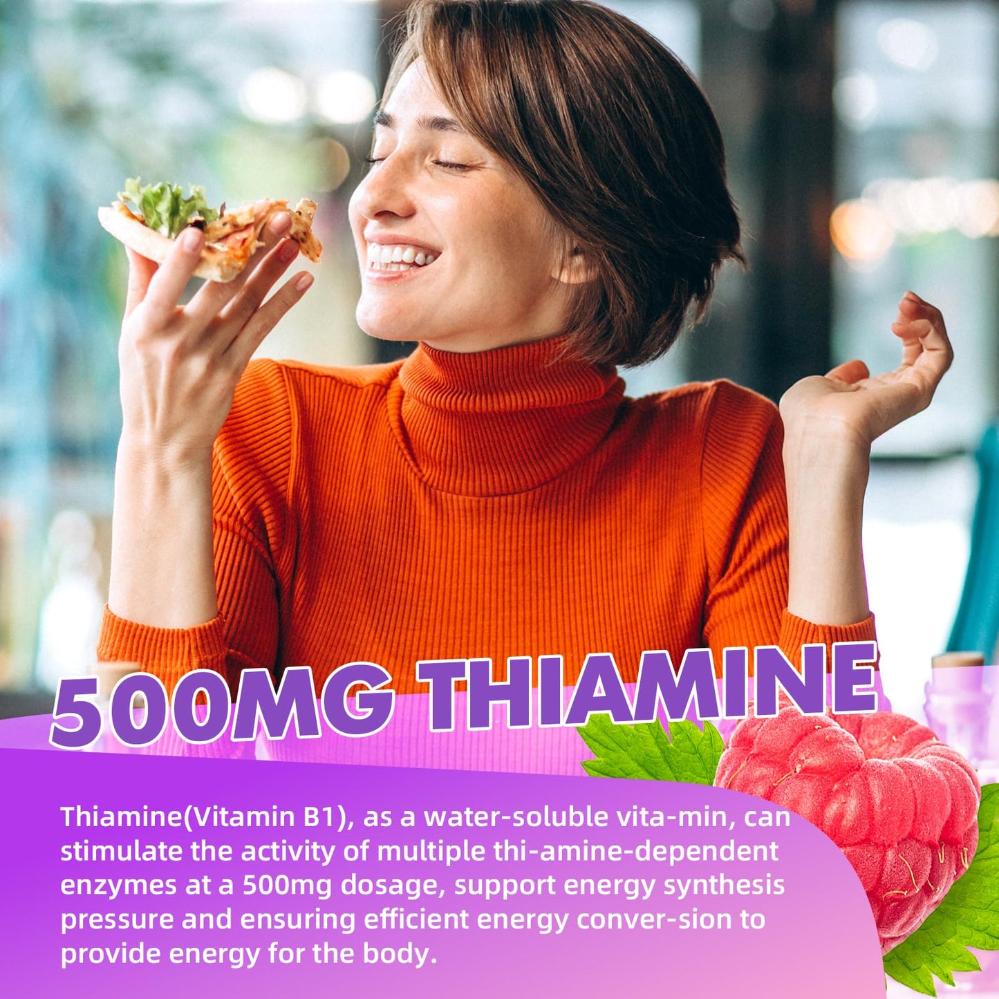 GrnLife Vitamin B1 Gummies, 120 Count