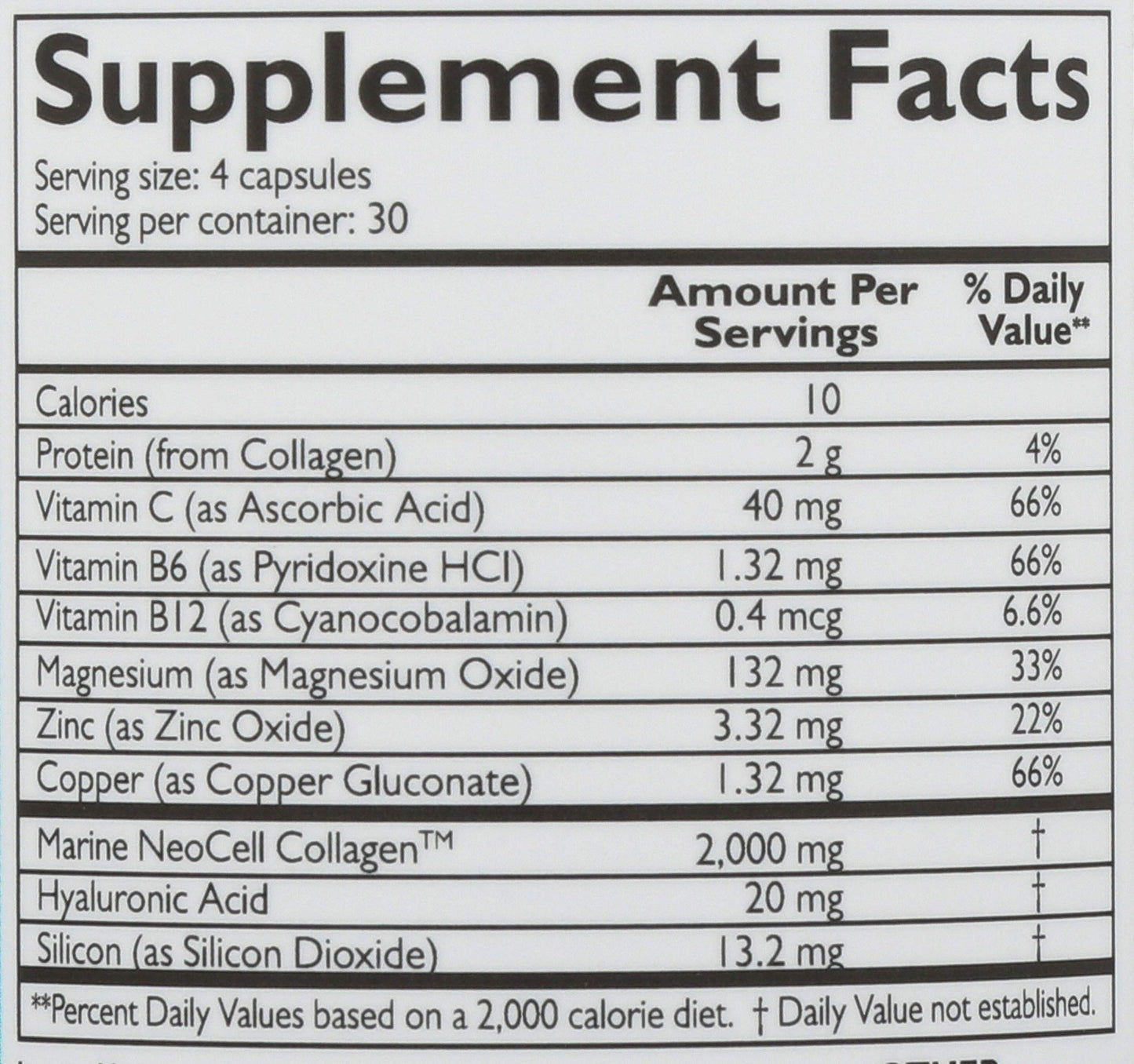 NeoCell Fish Collagen Plus Capsules, 120 Capsules