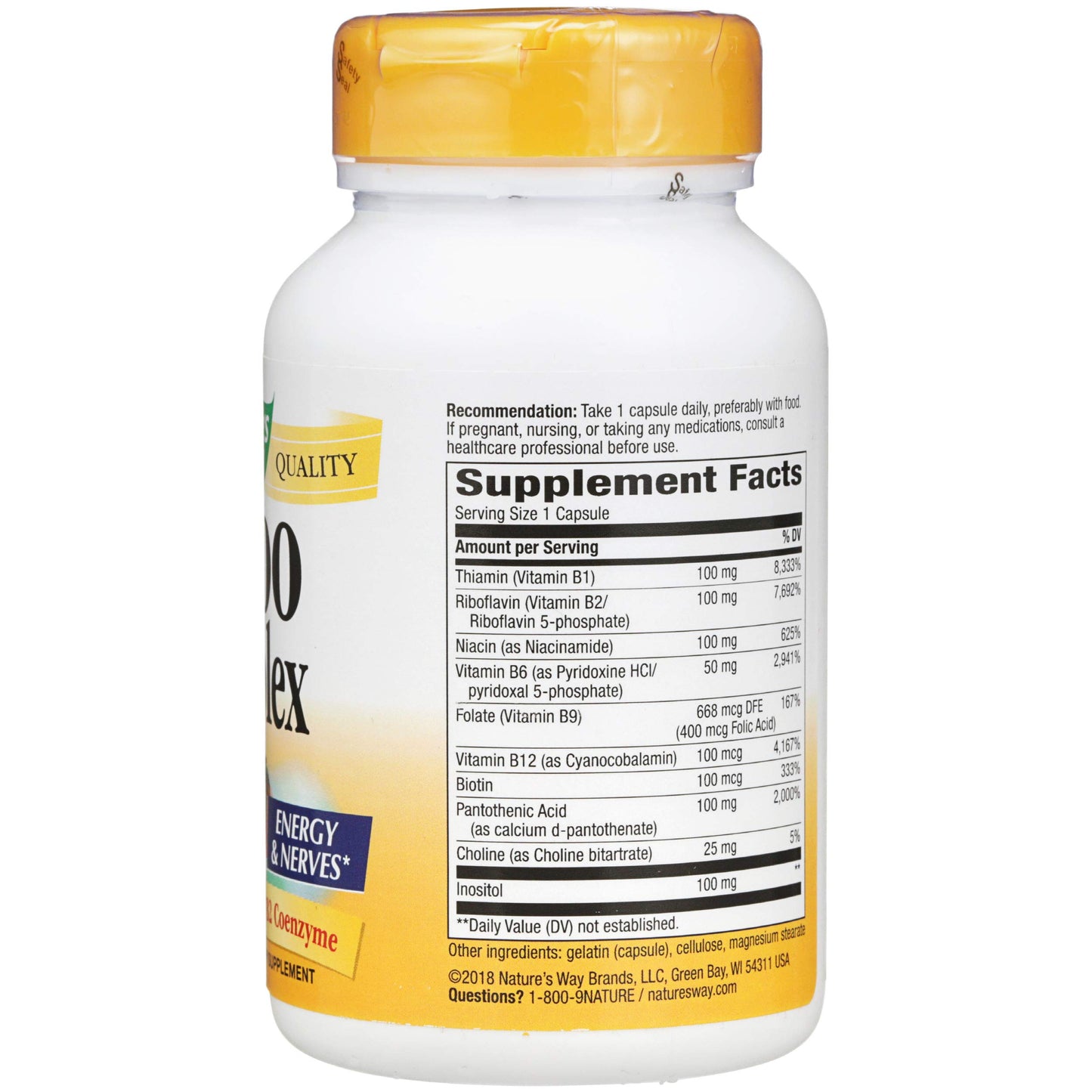 Nature's Way B100 Complex Capsules 100