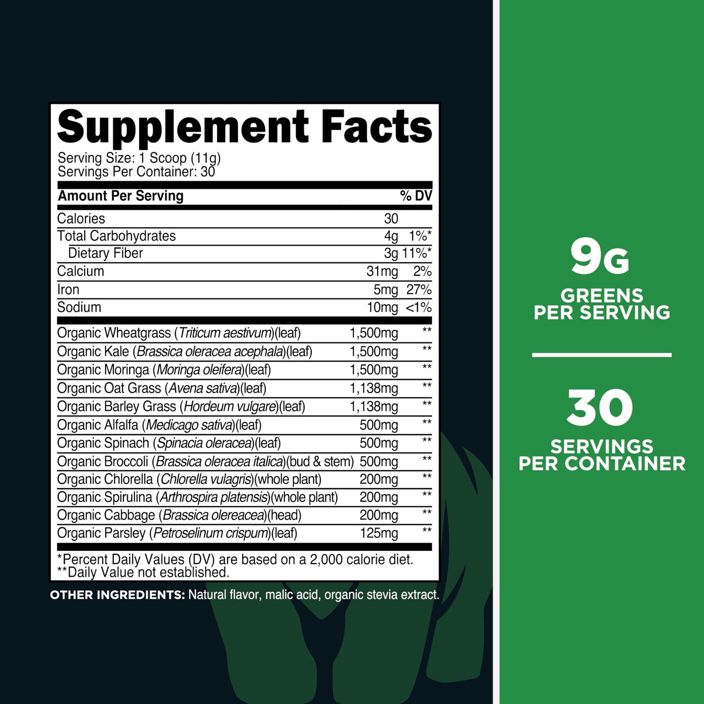 Primal Organic Super Greens Powder 11.3 Ounce