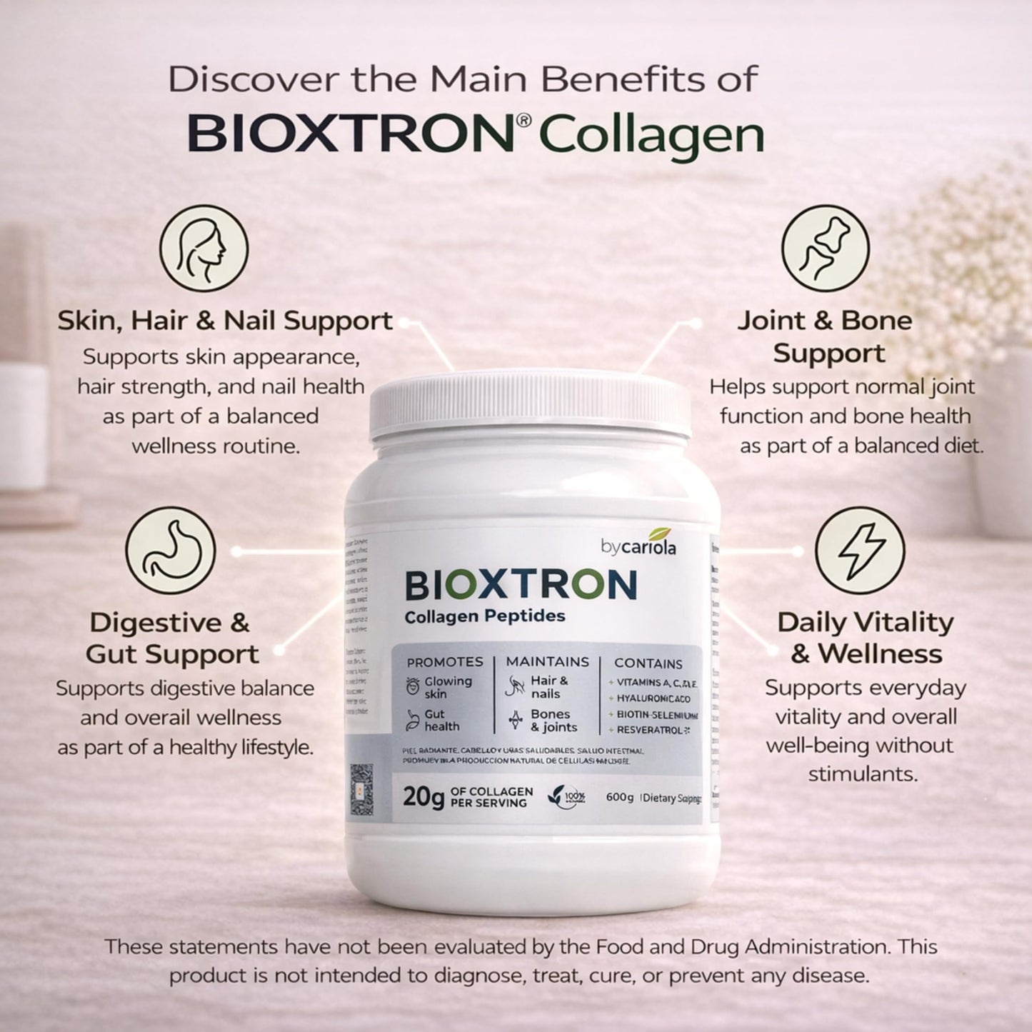 Bioxtron Collagen Peptides Powder 21