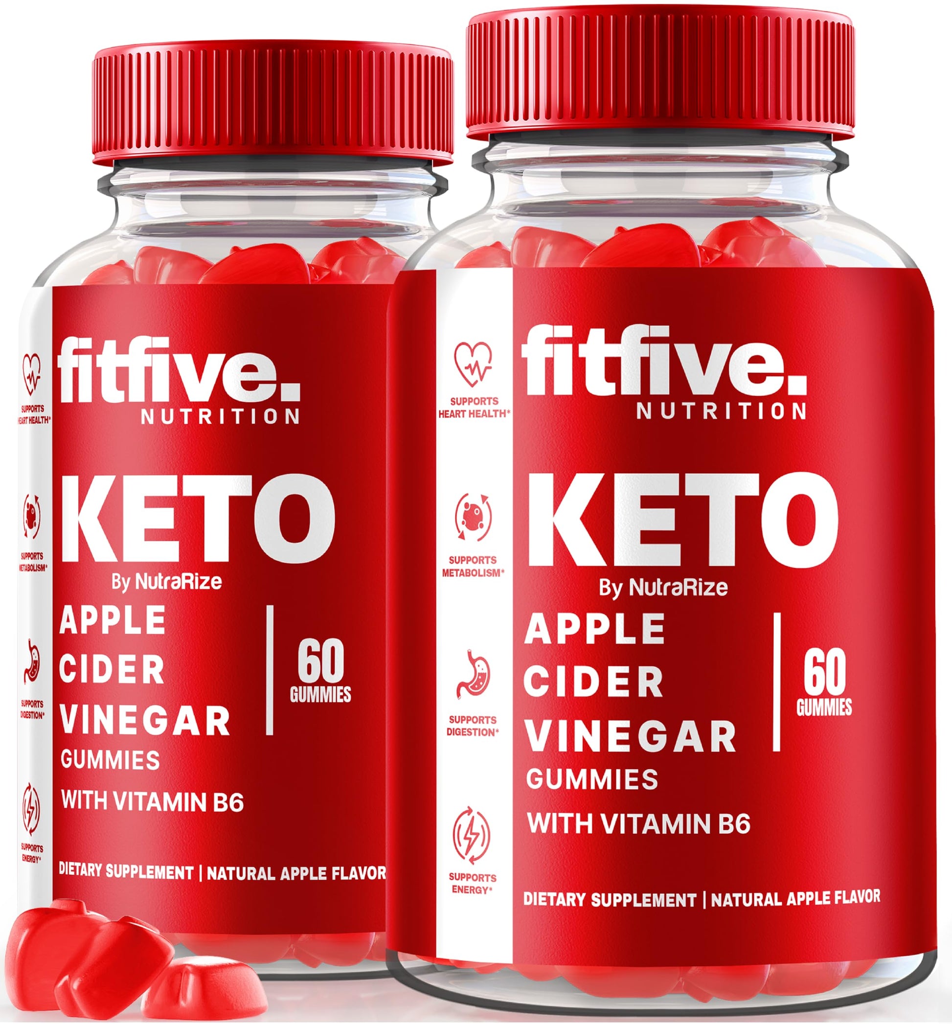 NutraRize Keto ACV Gummies, 120 Gummies