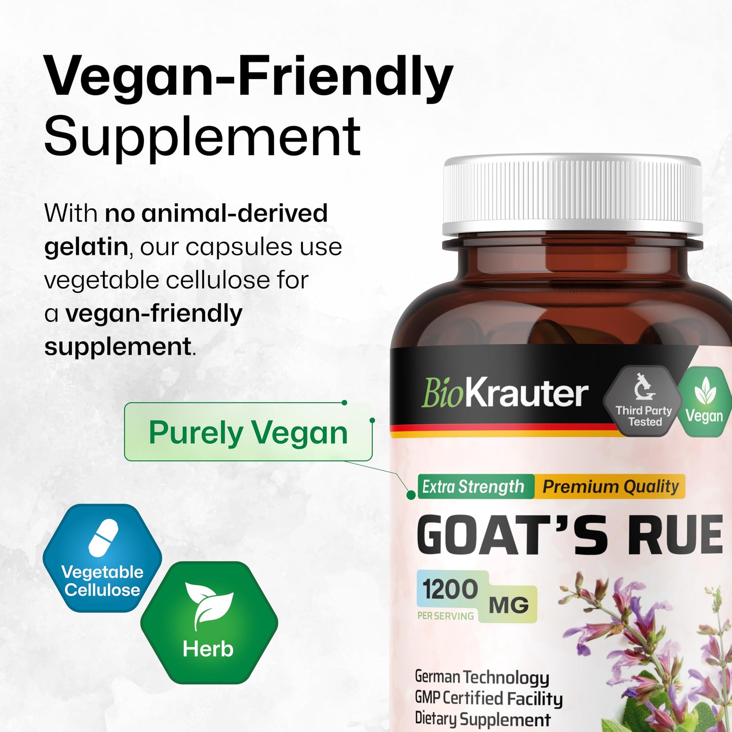 BIO KRAUTER Goats Rue for Breastfeeding 100 Capsules
