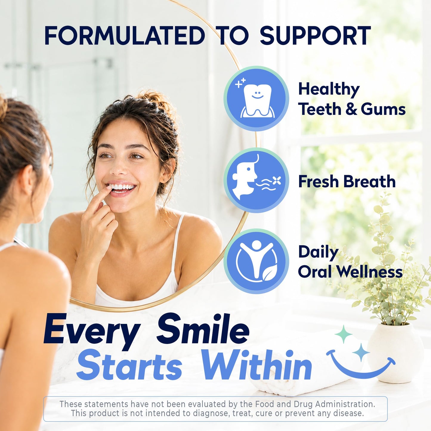 OraTicx Teeth & Gums Oral Probiotics Lozenge 60