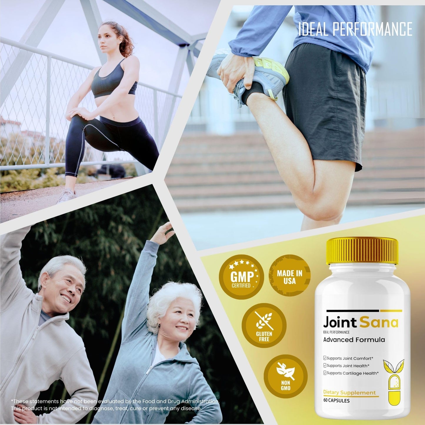 IDEAL PERFORMANCE Joint Sana Capsules 120 Capsules