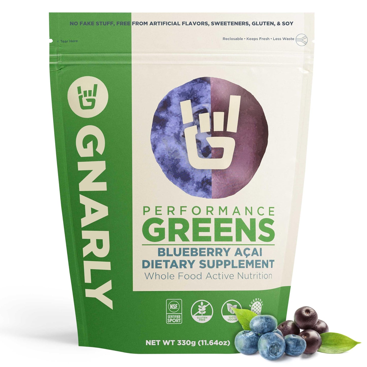 Gnarly Nutrition Greens Superfood Powder 11.64 oz