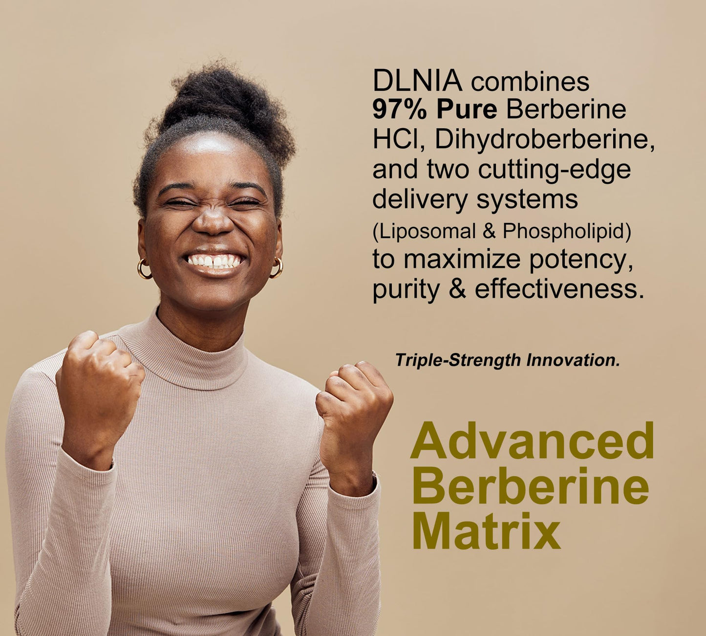 DLNIA Liposomal Berberine Capsule, 60 Count