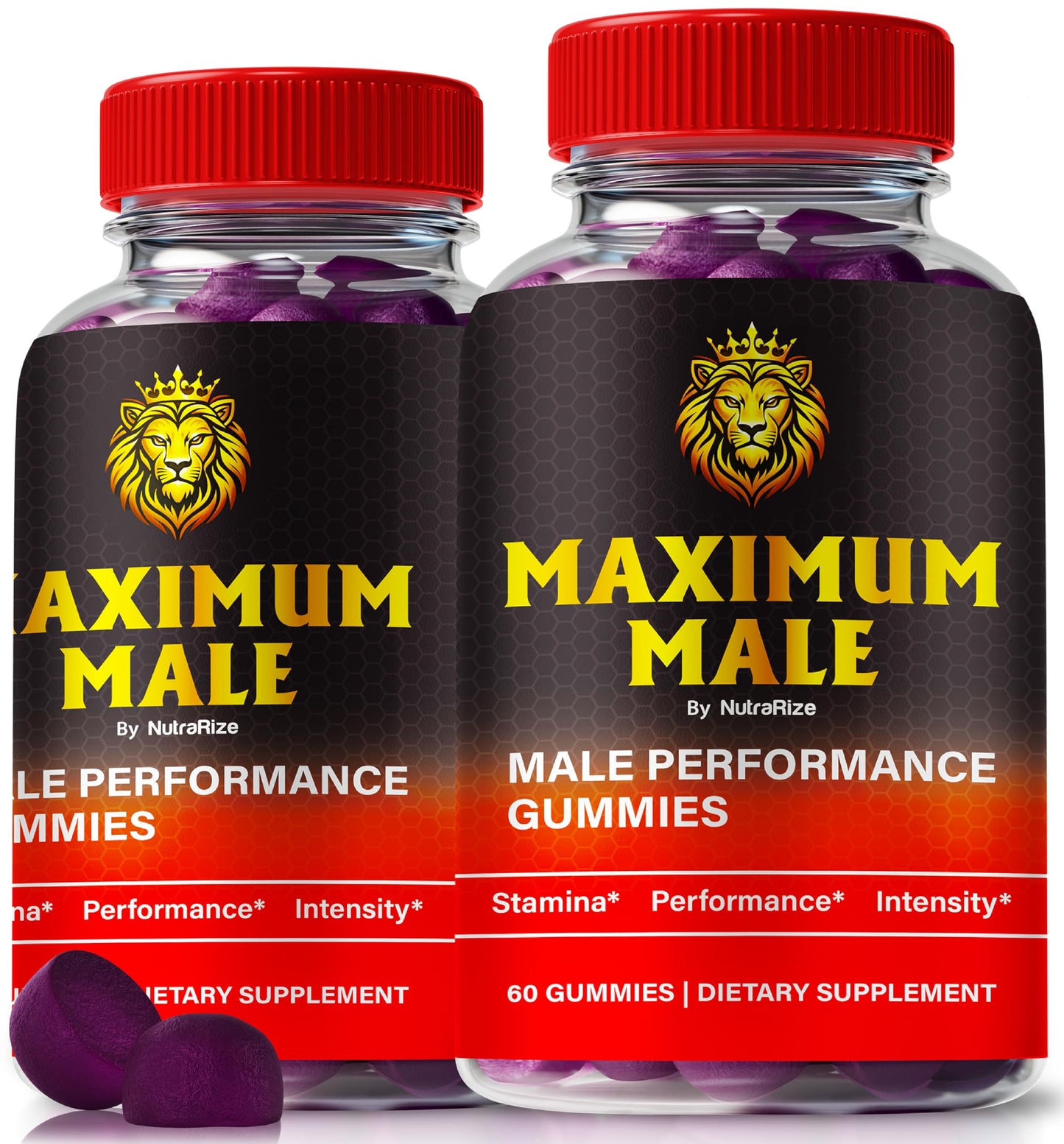 NutraRize Maximum Male Gummies, 120 Gummies