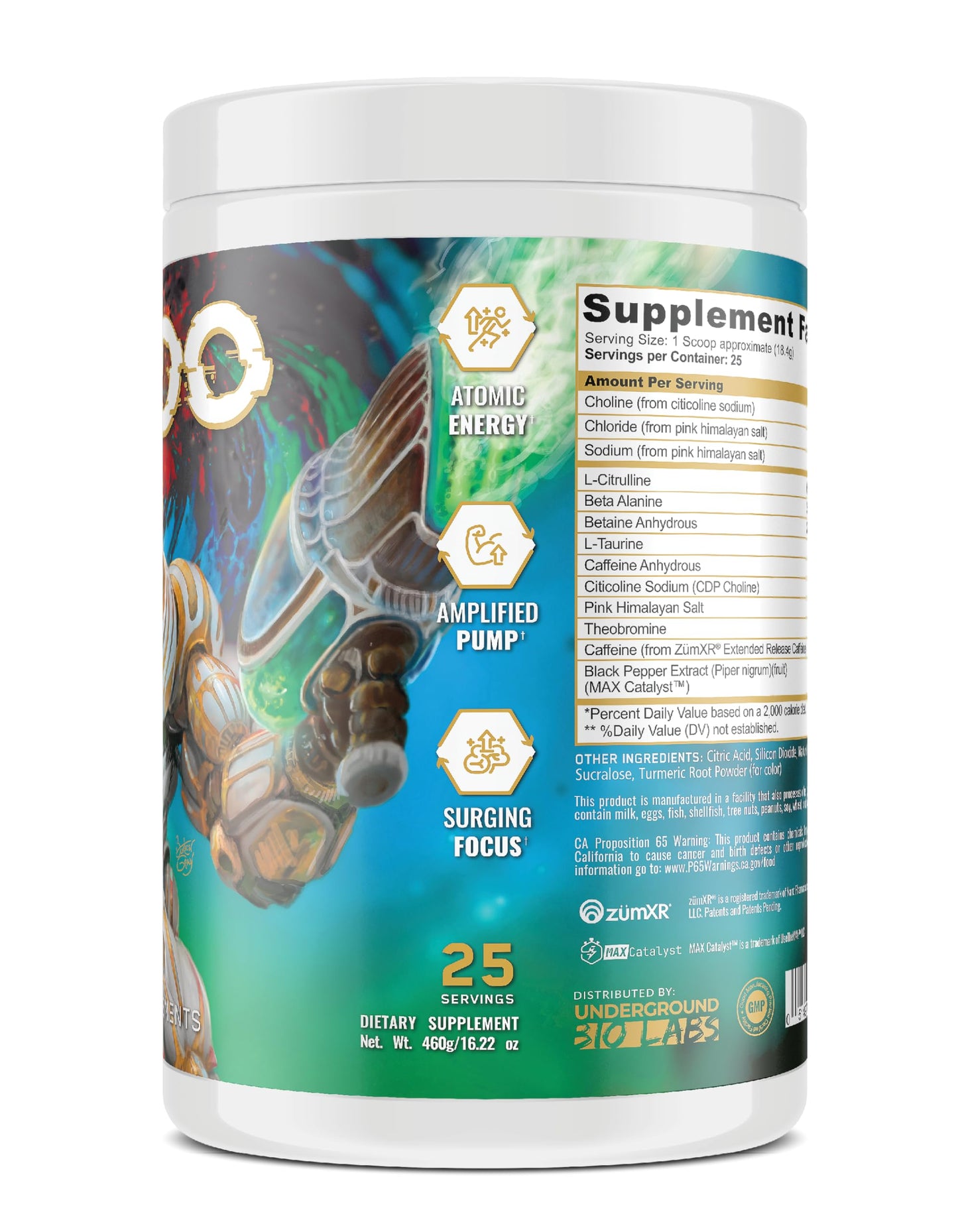 Underground Bio Labs Pando Pre-Workout Powder 15