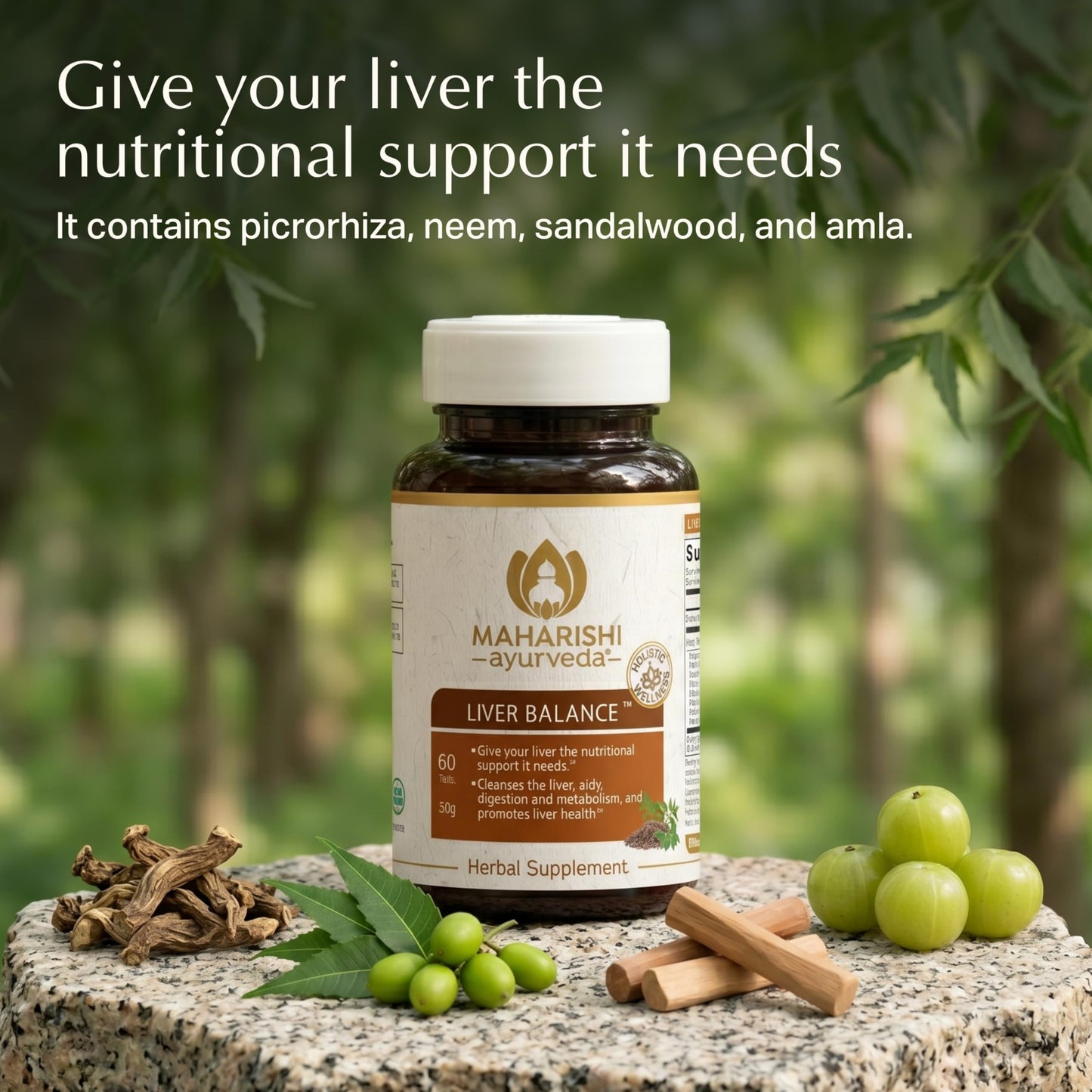 Maharishi Ayurveda Liver Balance 60 Tablets