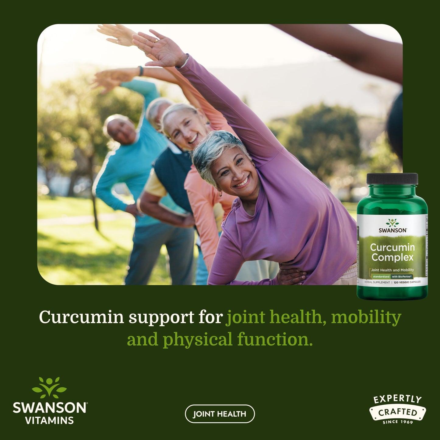 Swanson Curcumin Complex Vegan Capsules 120