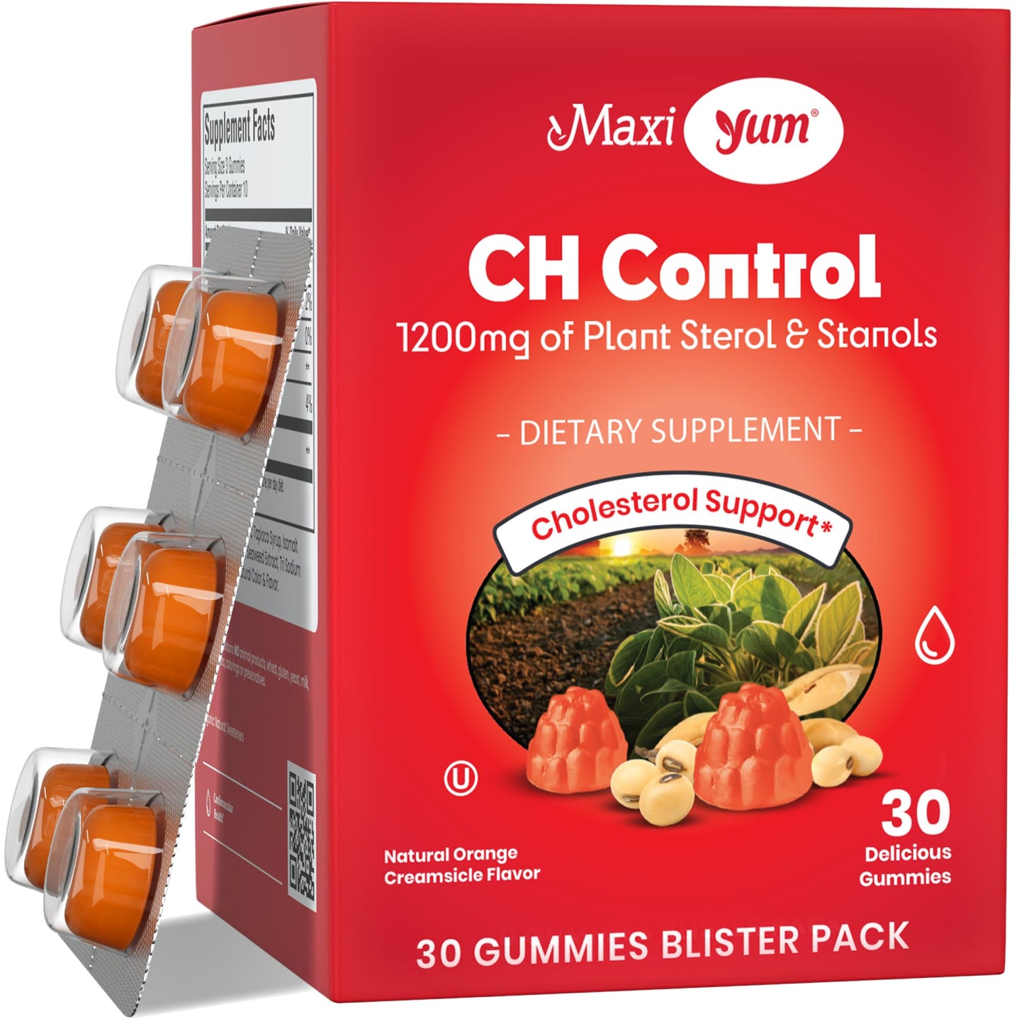 Maxi Health Cholesterol Gummies 30 Count