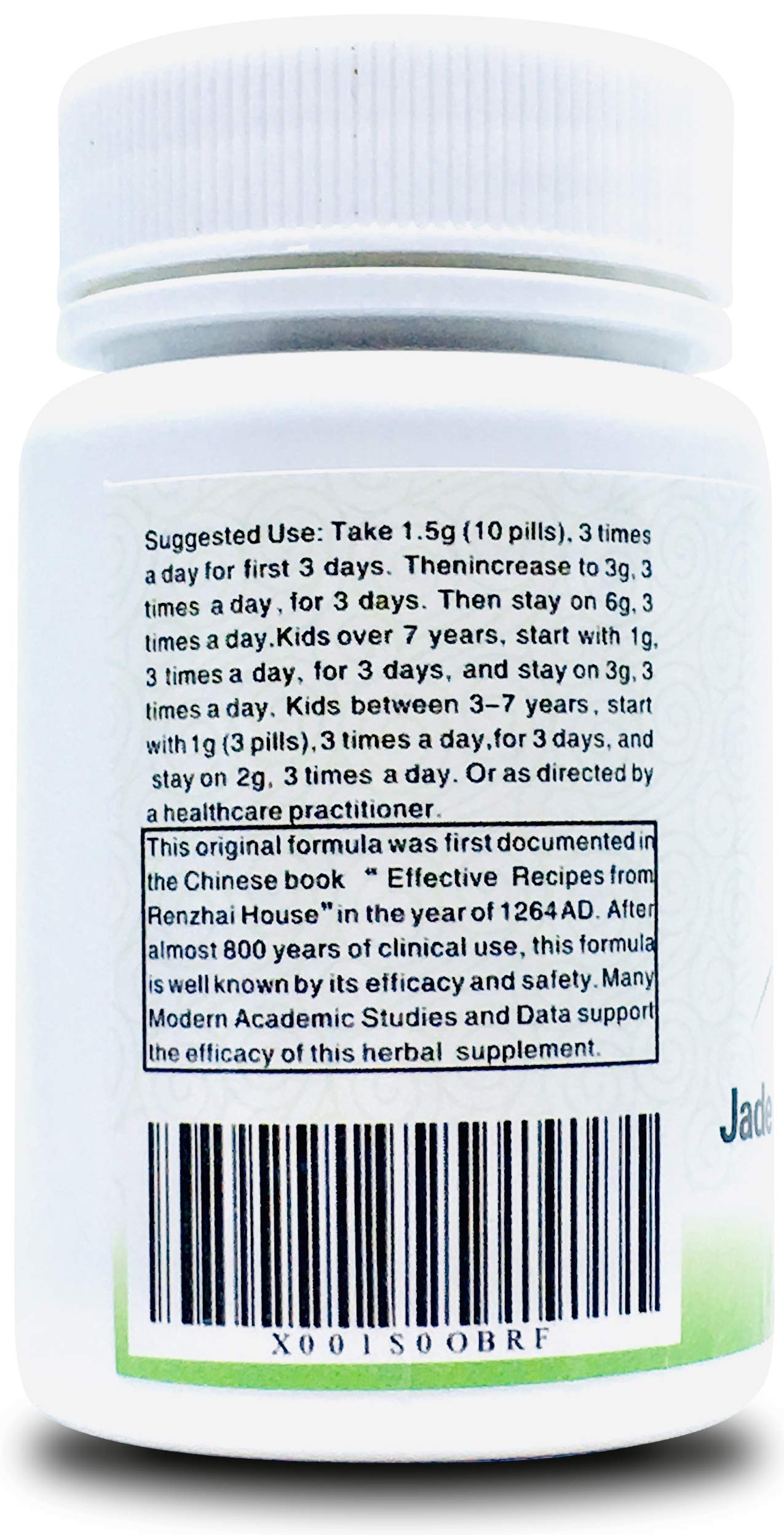 Kangyacare Jade Spring Herbal Pill Capsule, 400 Capsules