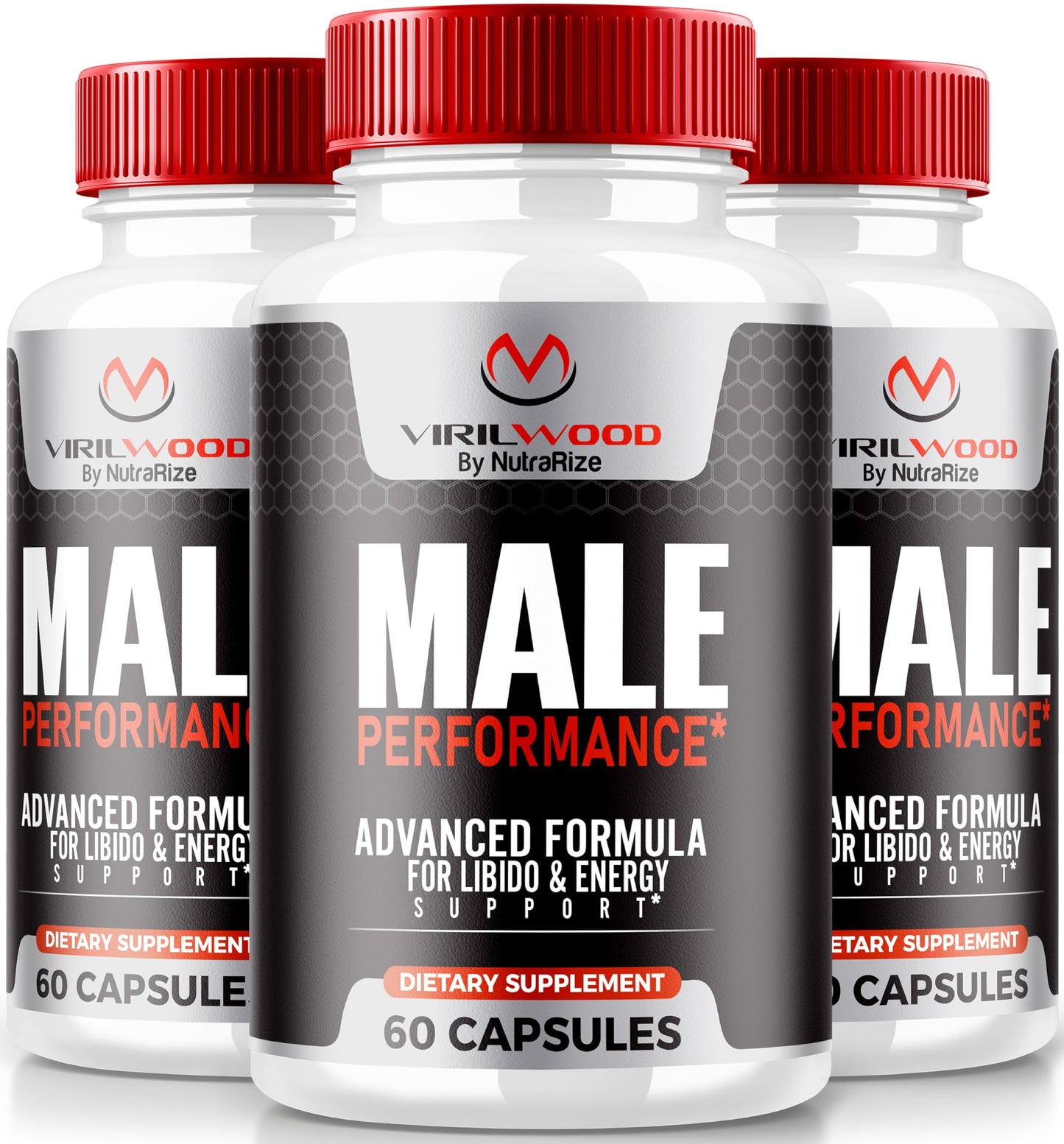 NutraRize Virilwood Capsules for Men, 180 Capsules