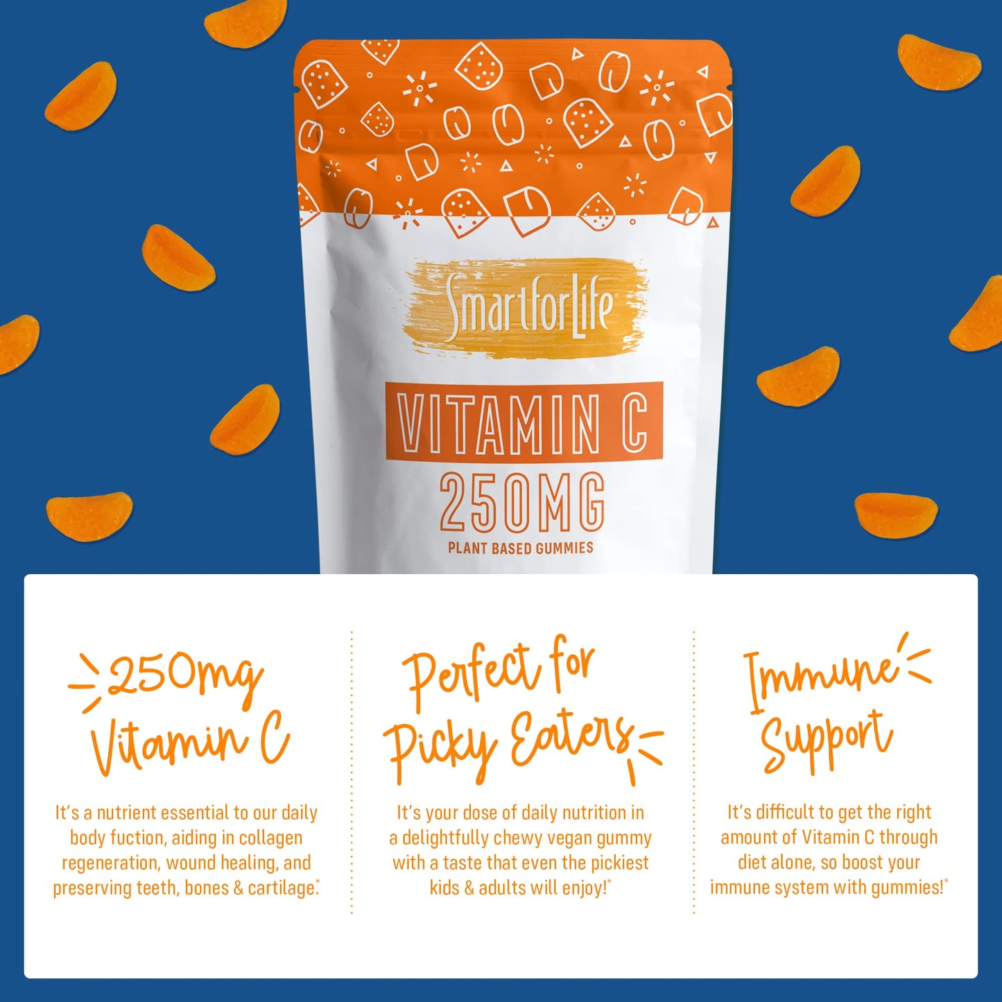 Smart for Life Vitamin C Gummies Gummy 60 Count