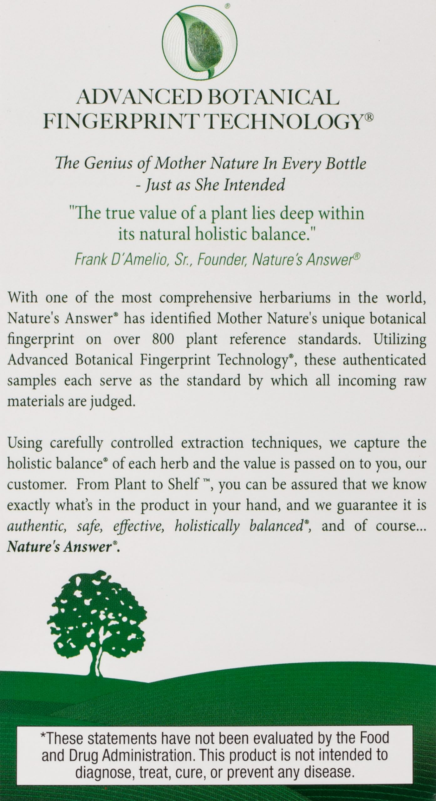 Nature's Answer Echinacea/Goldenseal (Herb & Root) Capsules, 60 Count