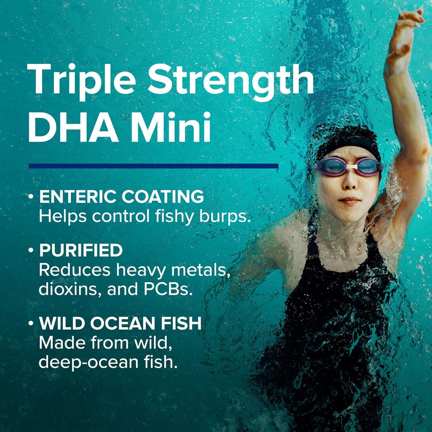 GNC Triple Strength DHA 1000 Mini Softgels 90 Count