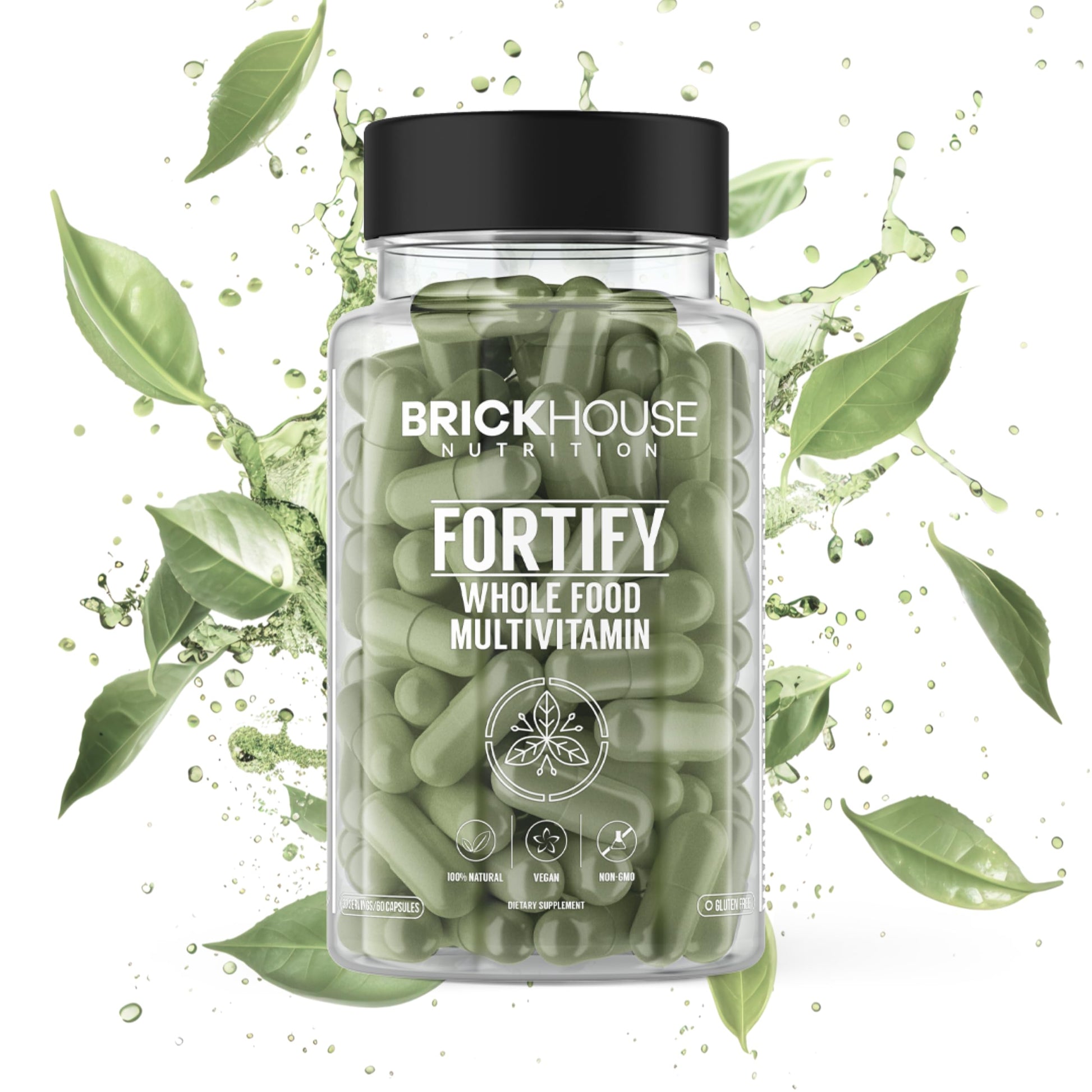 Brickhouse Nutrition Fortify: Whole-Food Multivitamin Powder 3 Ounce