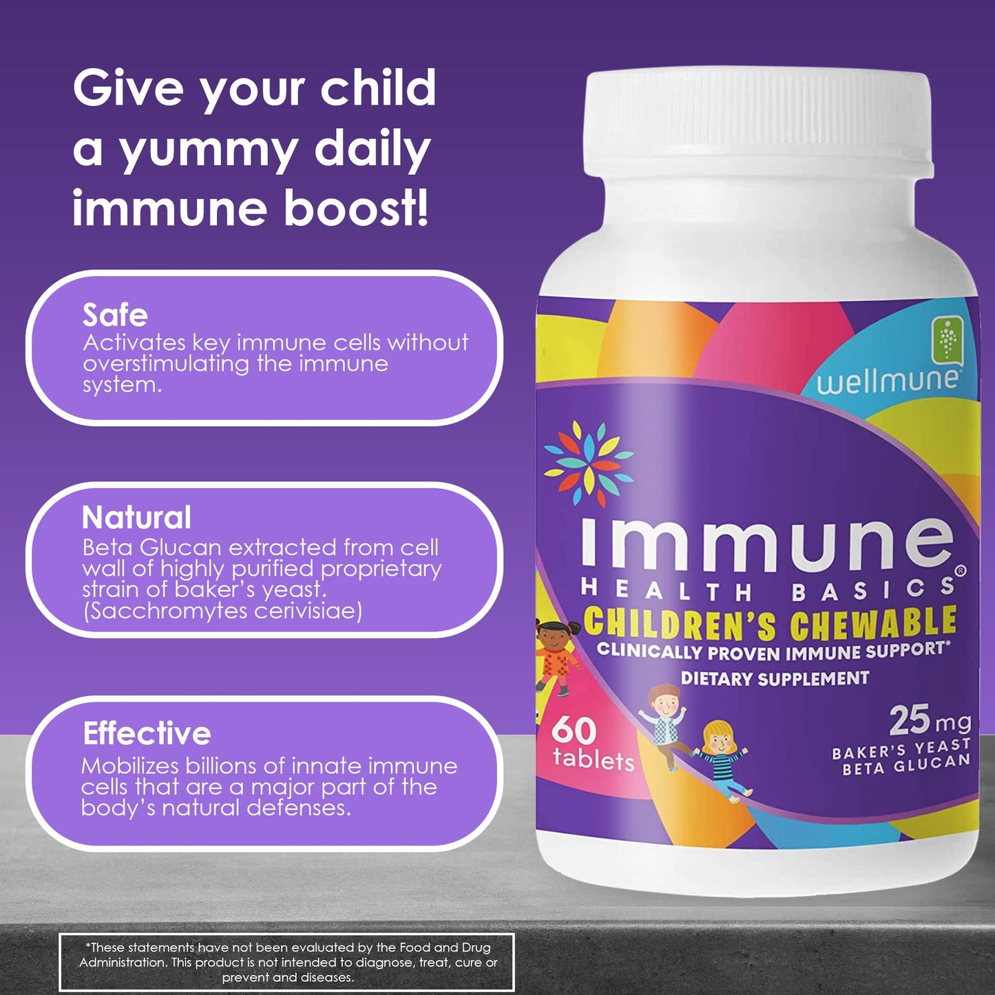 Immune Health Basics Children's Chewable Tablets, 1 Count