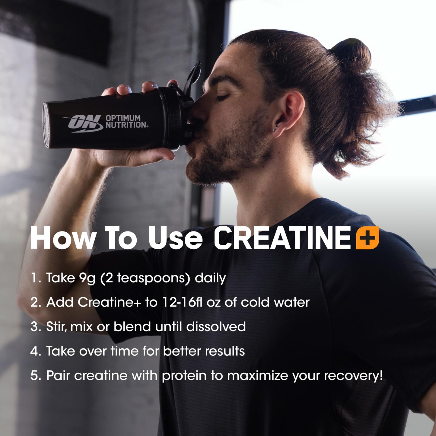 Optimum Nutrition Creatine Monohydrate Plus Powder 25.4