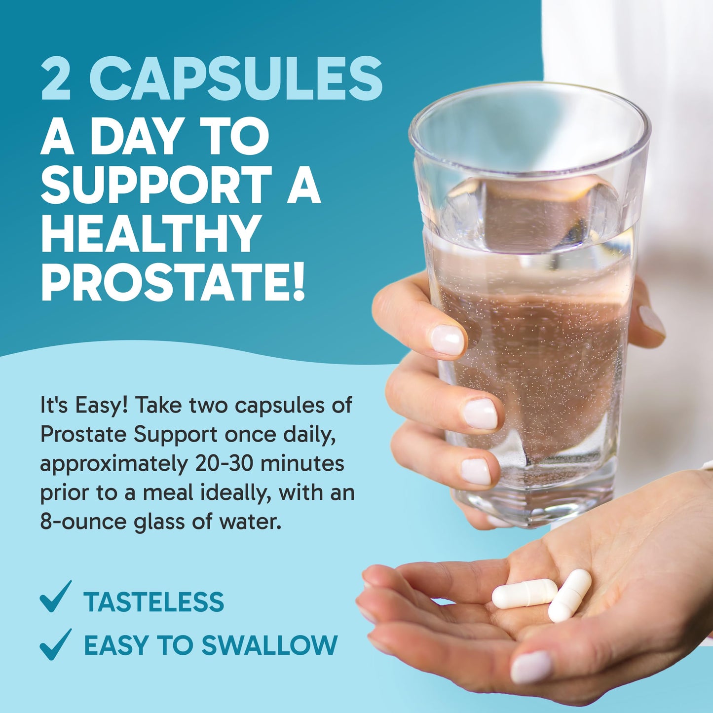 Clinical Effects Prostate Health Supplement - Prostate Support and Men's Health Formula 60 Capsules