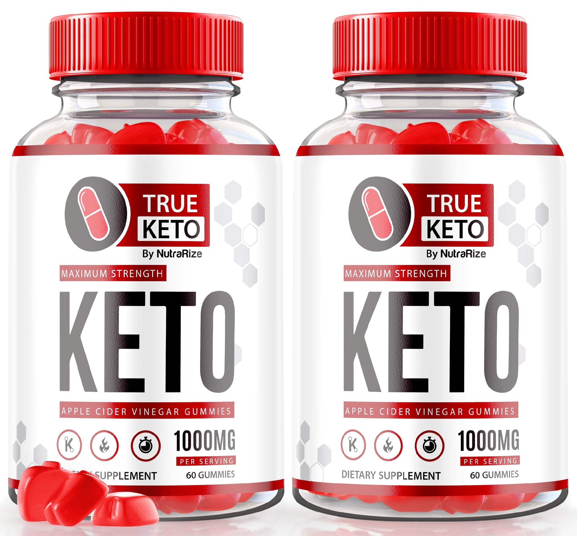 NutraRize True Keto ACV Gummies 120 Gummies