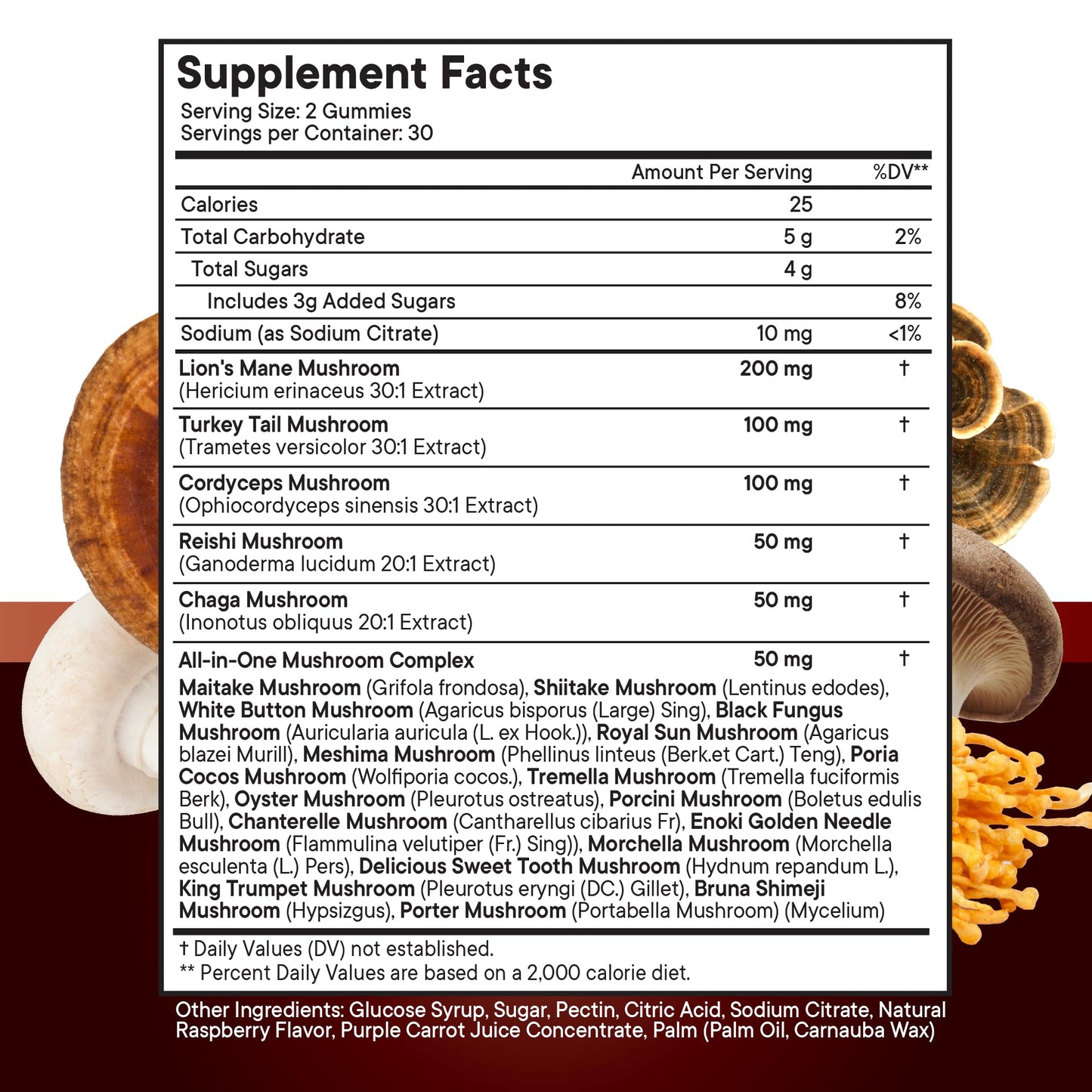 NEW AGE Lion's Mane Mushroom Gummies 60 Count