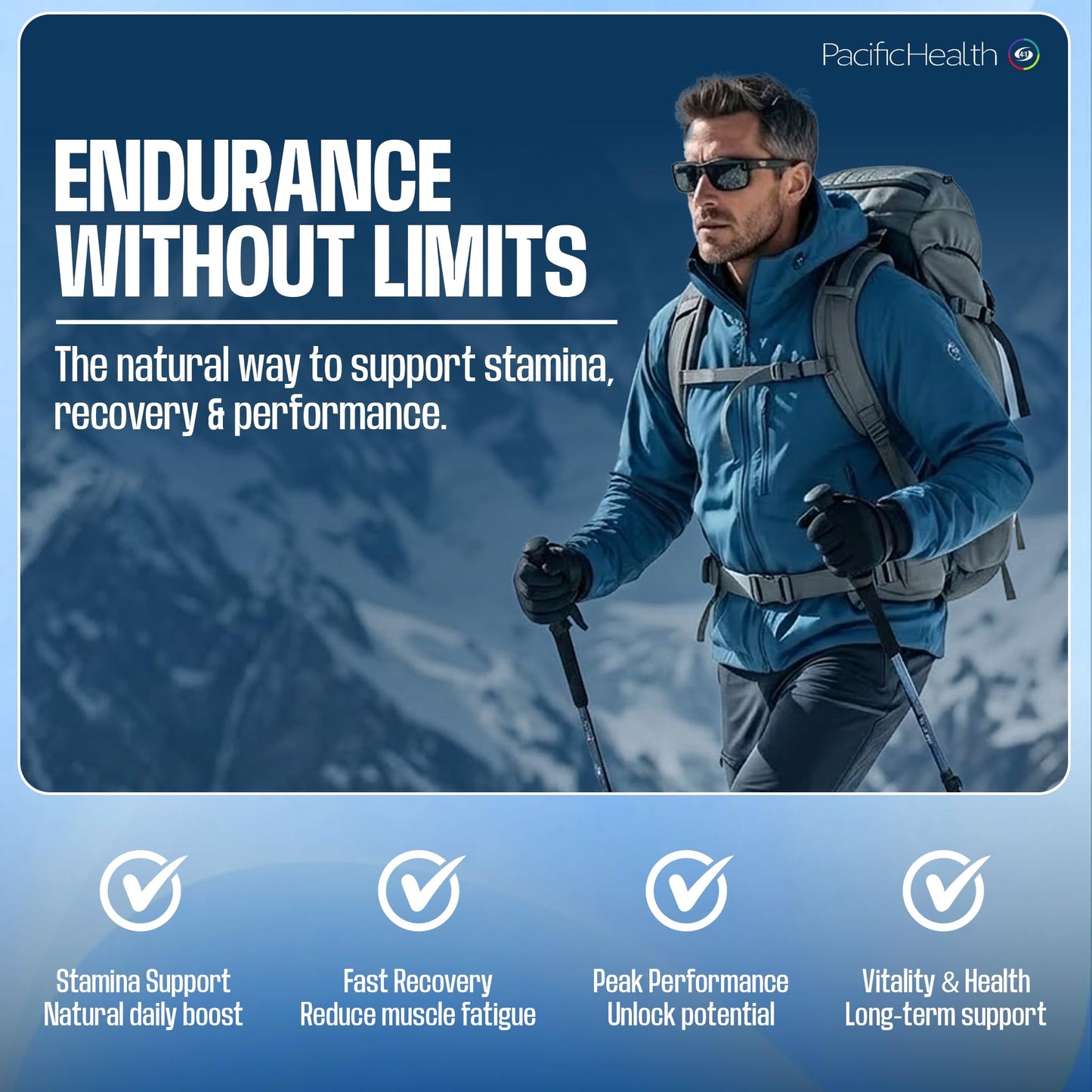 Pacific Health Endurox Excel Performance Supplement Tablet 60 Count