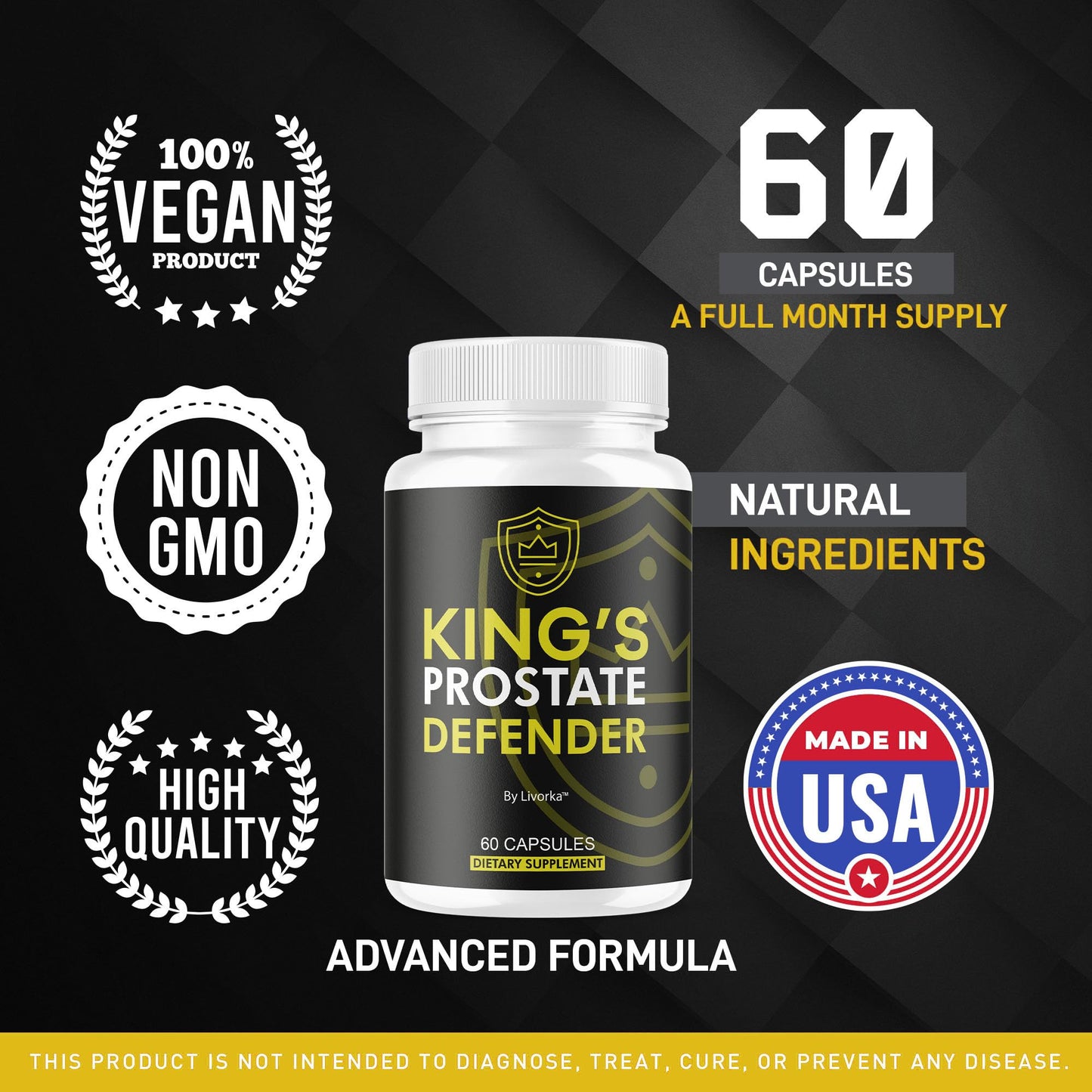 LIVORKA Prostate Defender Capsules 180 Capsules