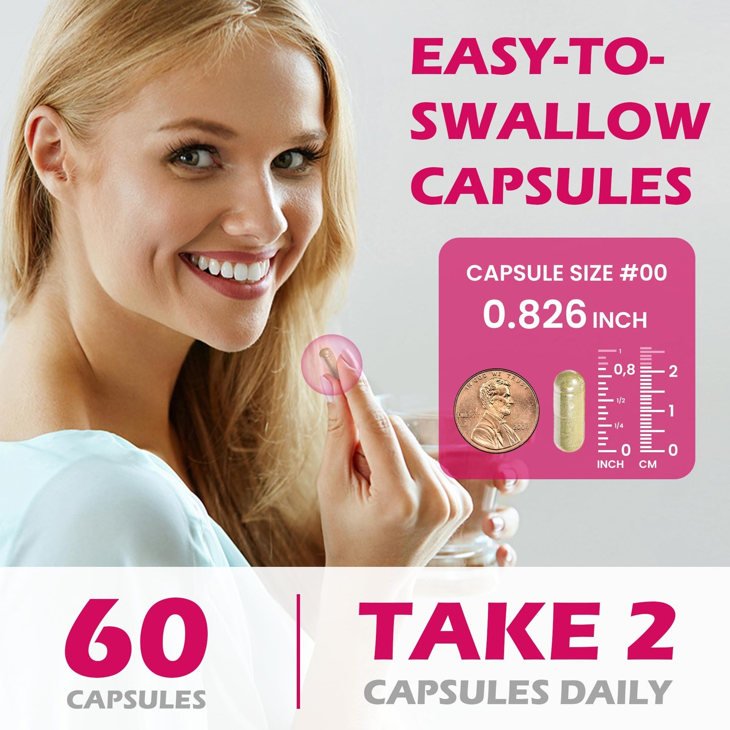 Litypure 23-in-1 Kidney Cleanse Detox & Repair with 50:1 Cranberry Extract, 60 Capsules