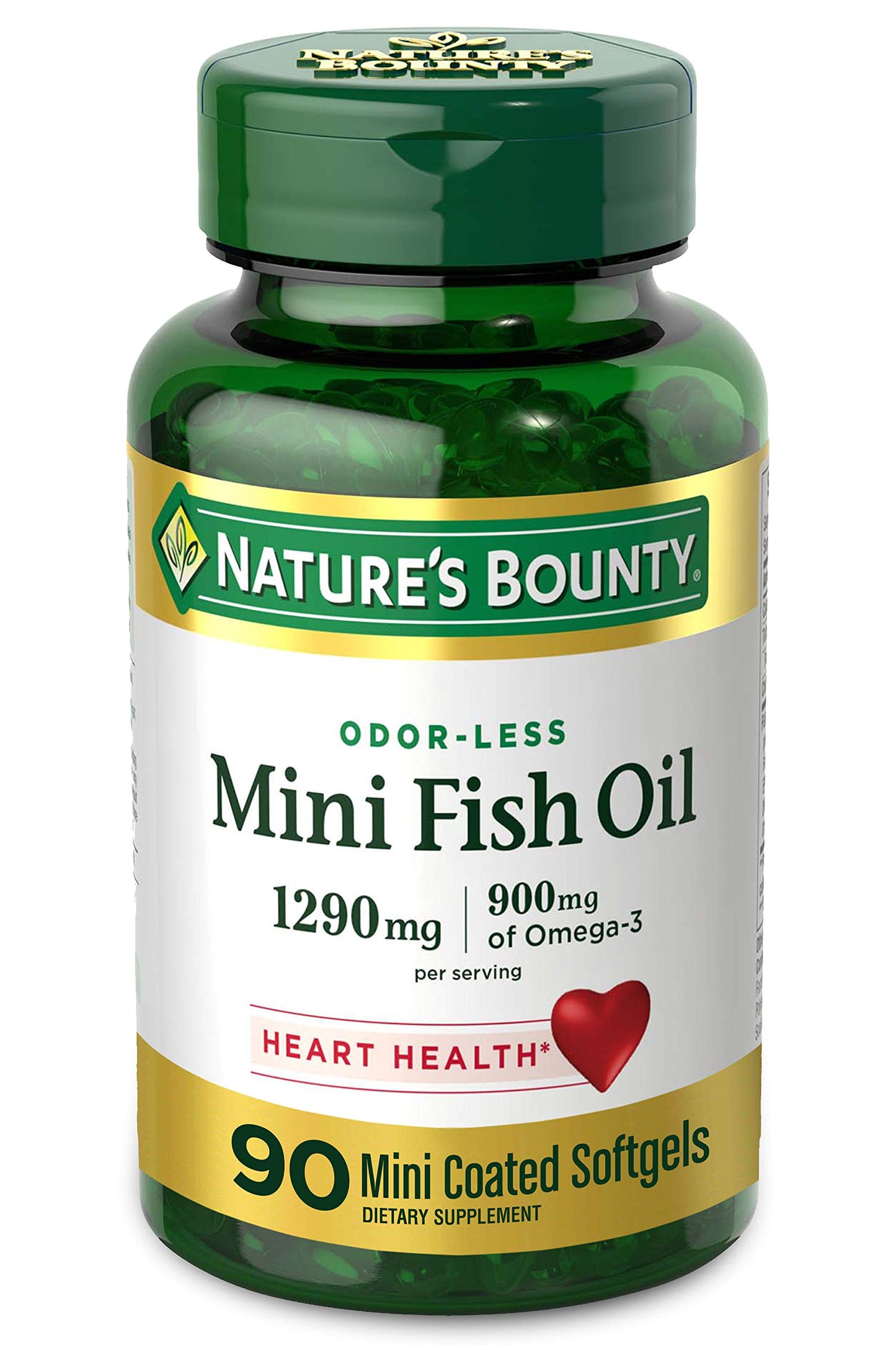 Nature's Bounty Mini Fish Oil Softgels 90