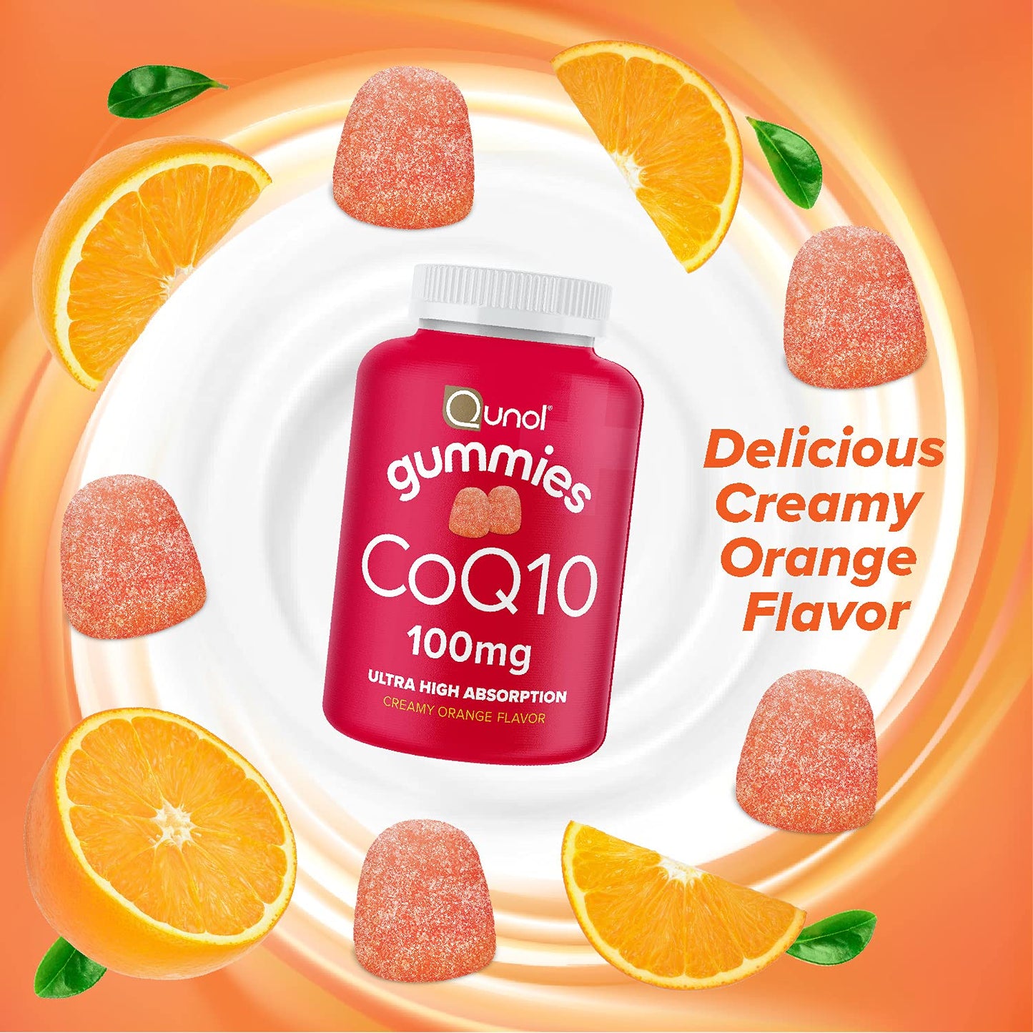 Qunol CoQ10 Gummies 100 mg, 60 Count