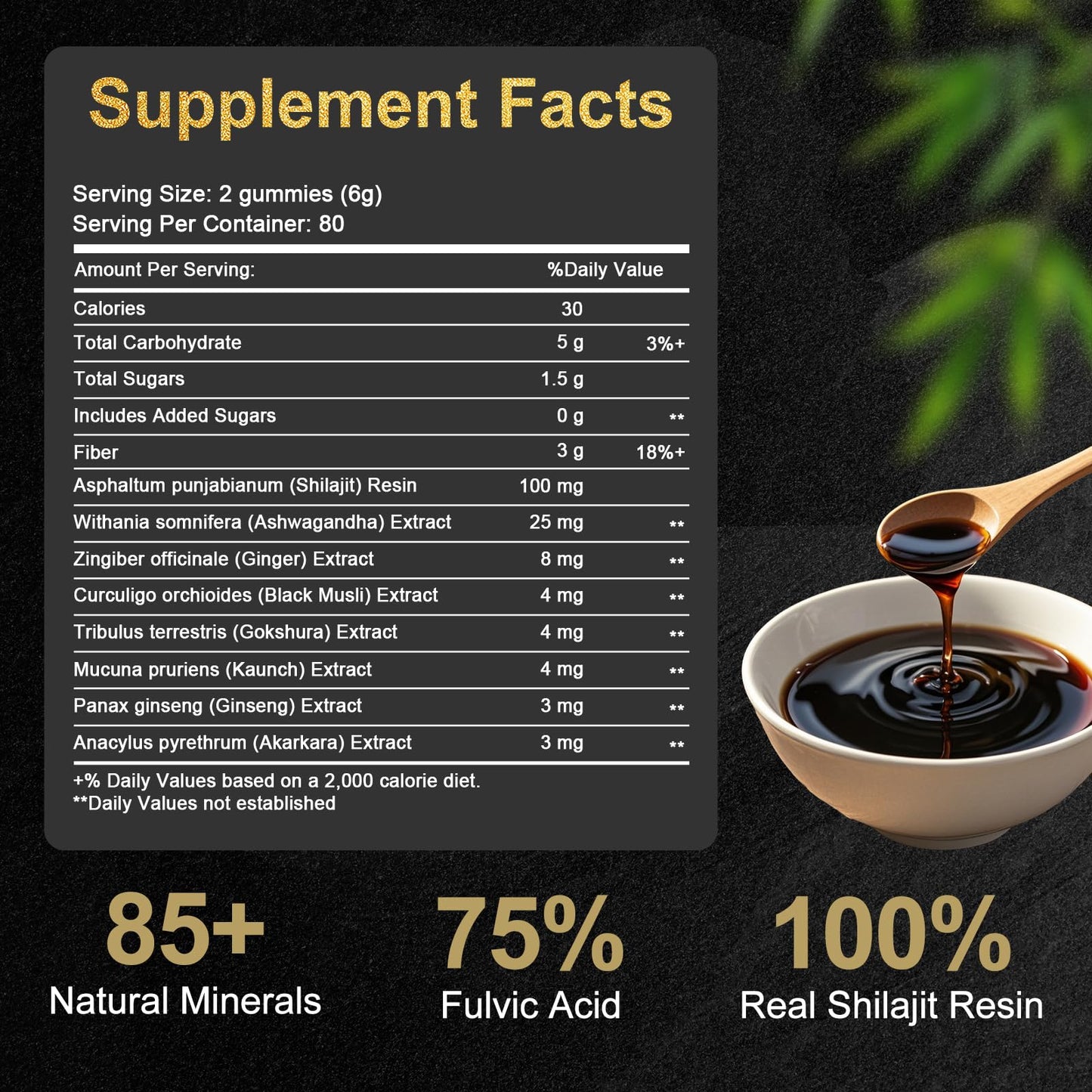 Craftmetal Himalayan Shilajit Gummies Gummy 1 Count