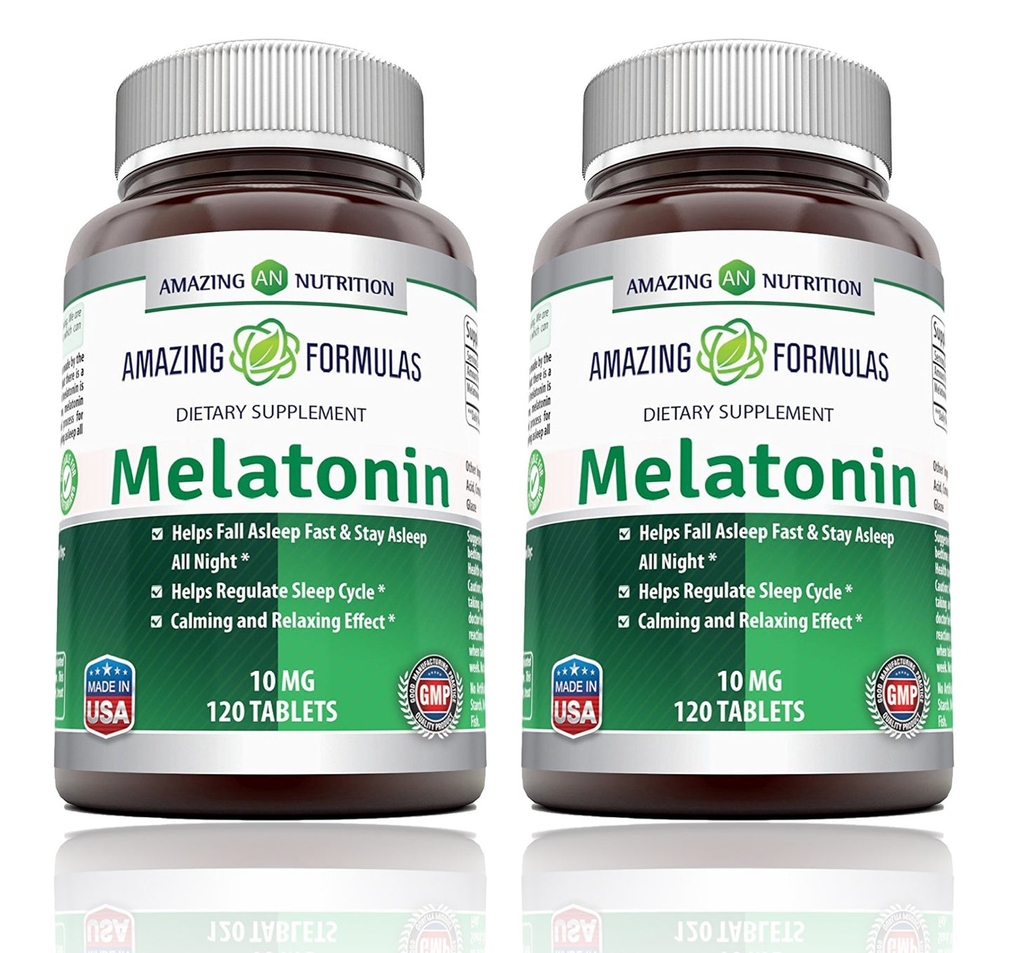 Amazing Nutrition Melatonin 10mg Tablets, 240 Count