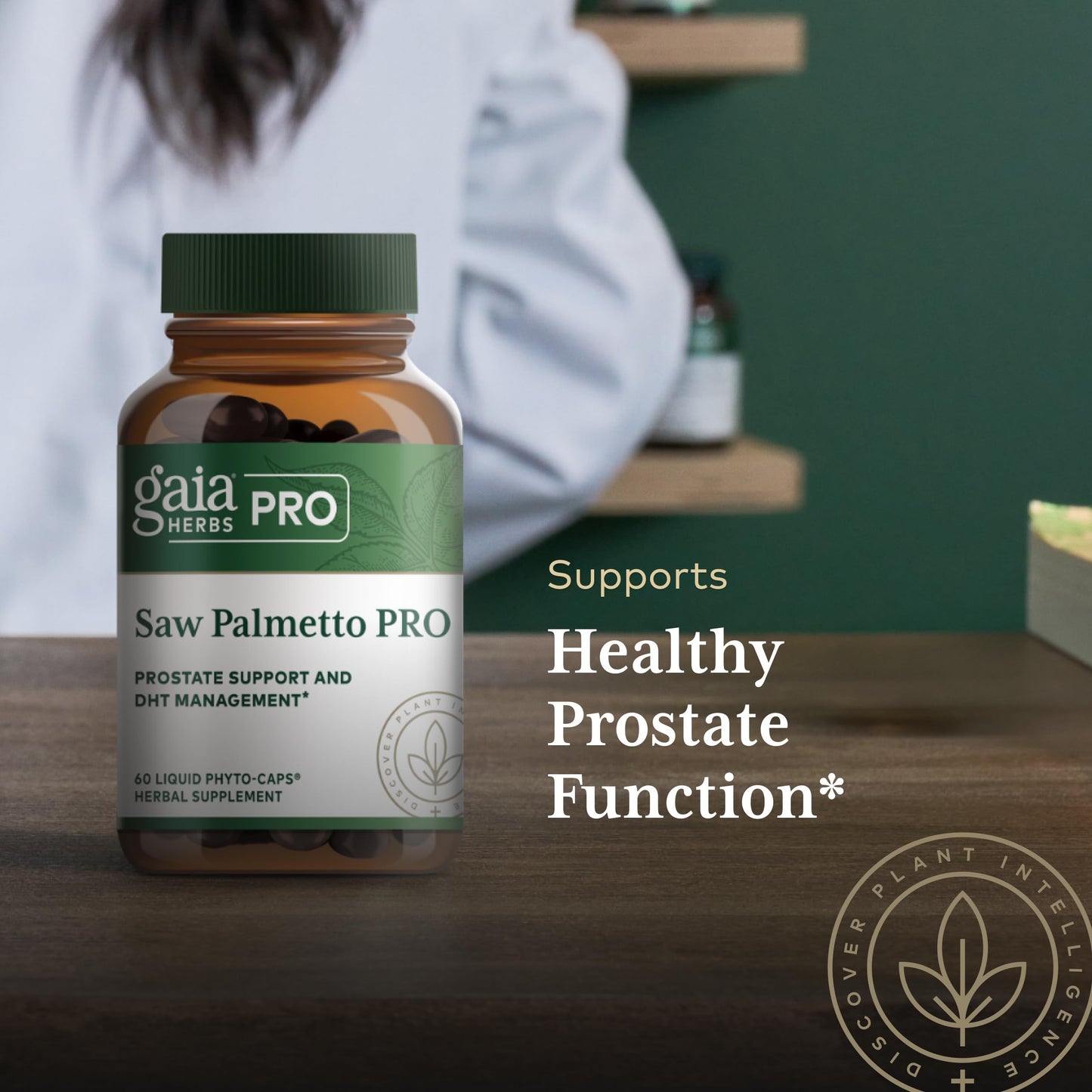 Gaia Herbs PRO Saw Palmetto PRO Capsule 60 Count
