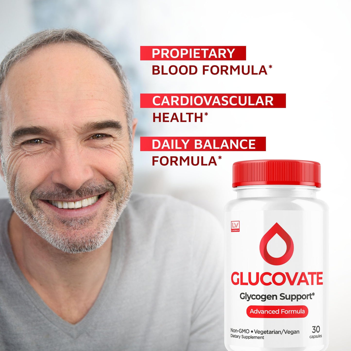 LIVORKA Glucovate Capsules, 90 Capsules