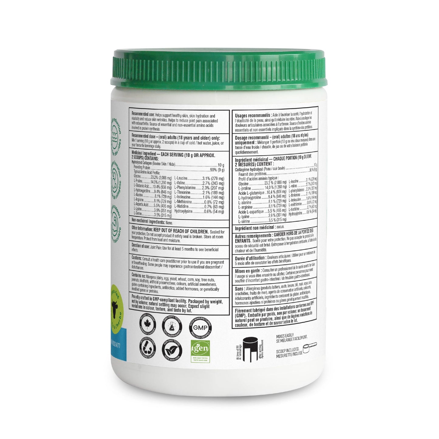 Organika Collagen Enhanced Powder, 8.82 Ounce