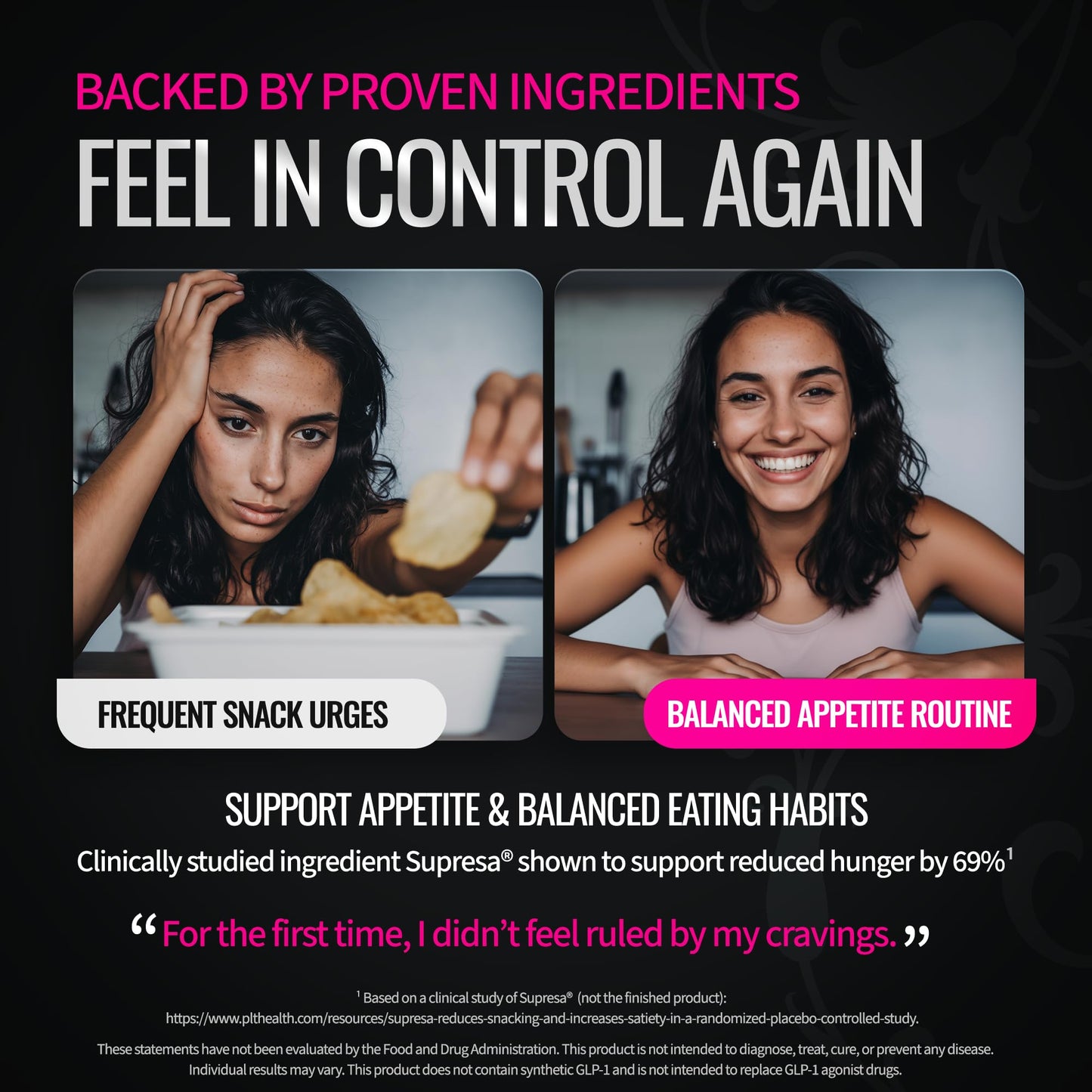 Bold Buns GLP Trigger for Women Appetite & Craving Support Capsule 60 Count