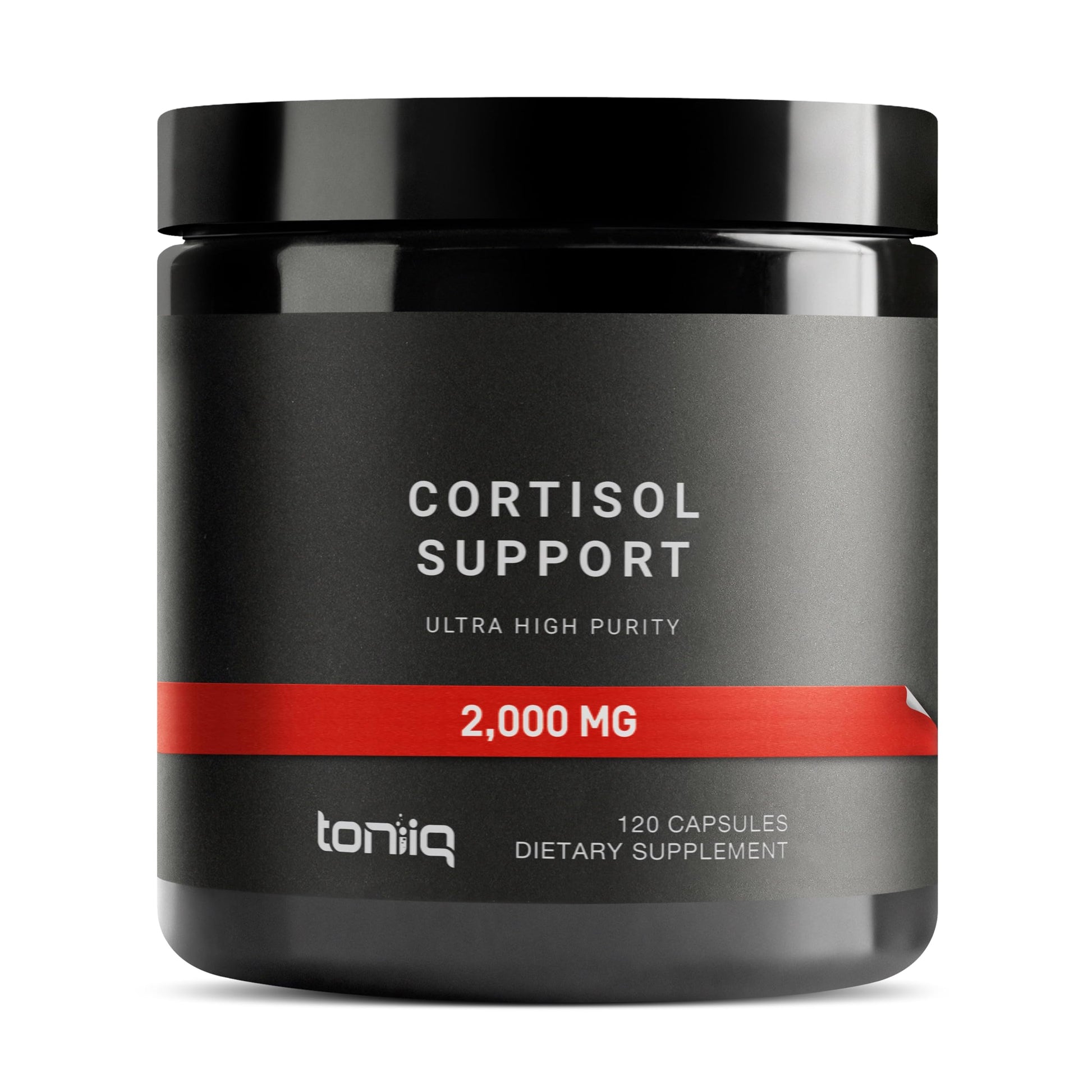 Toniiq Cortisol Supplement for Women and Men Capsule 120 Count